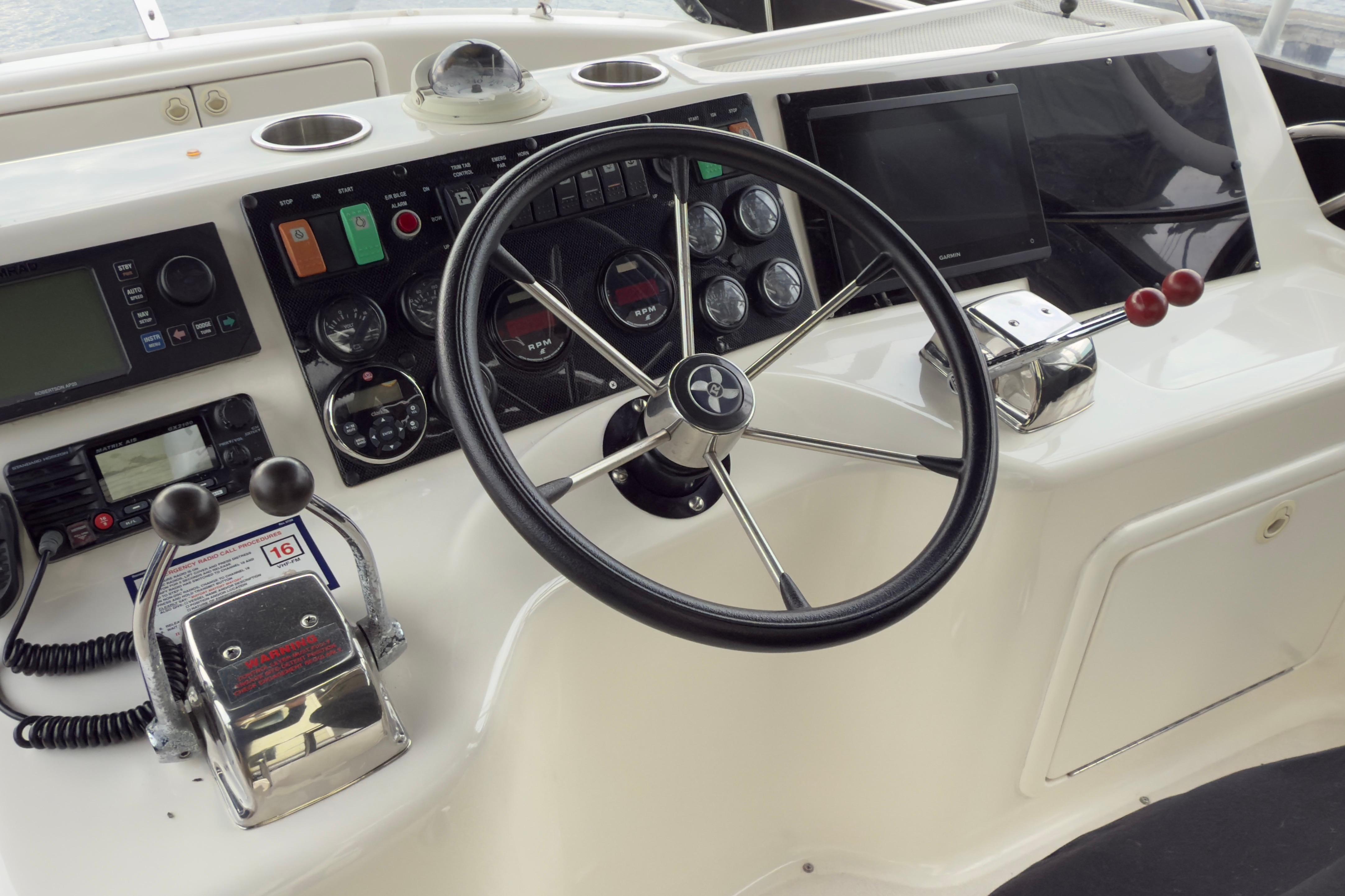 2001 Riviera Twin Cabin Convertible #TBTW366101 inventory image at Sun Country Yachts, South Lake Union (Seattle)