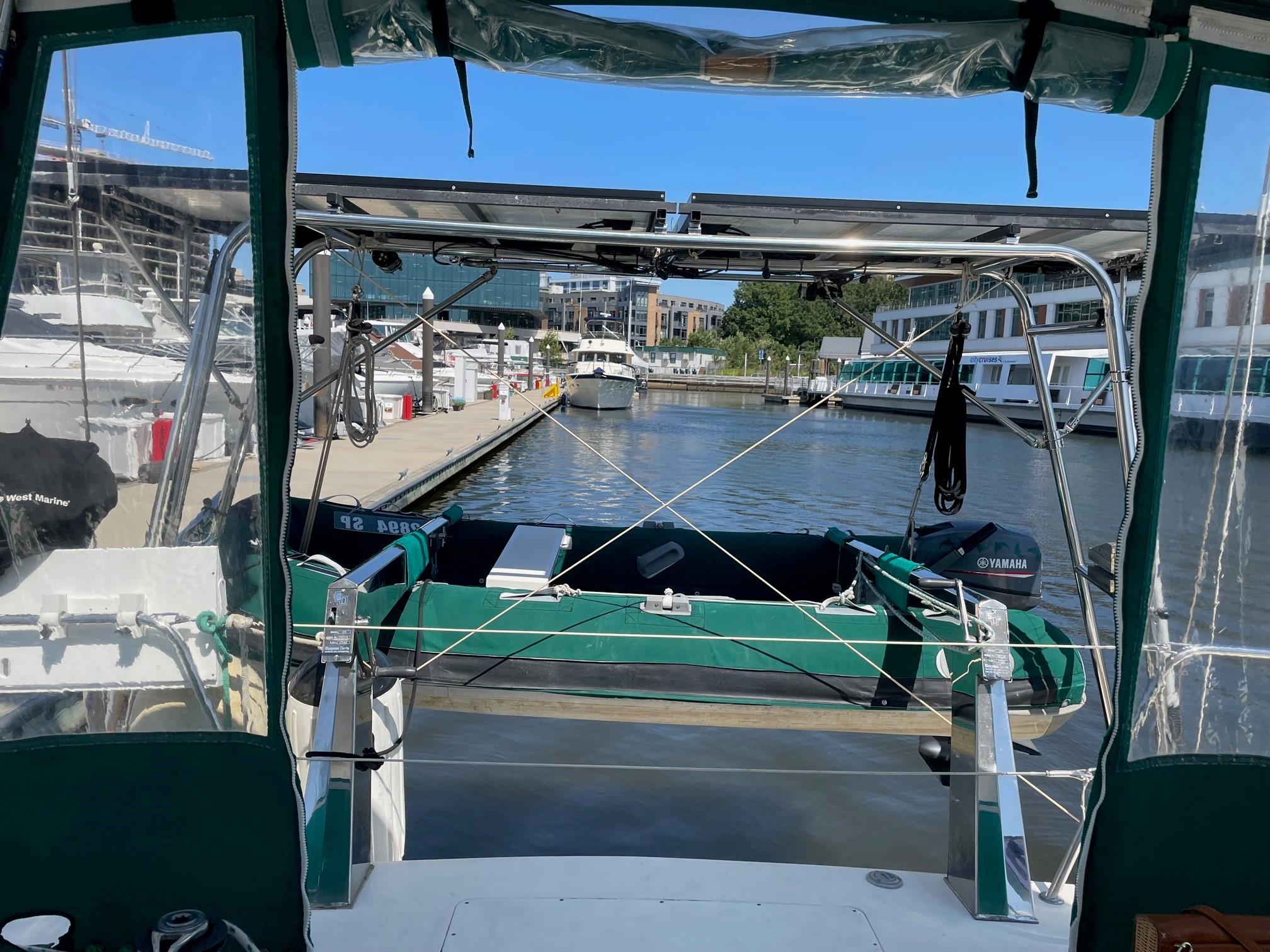 Davits, Solar and Dinghy