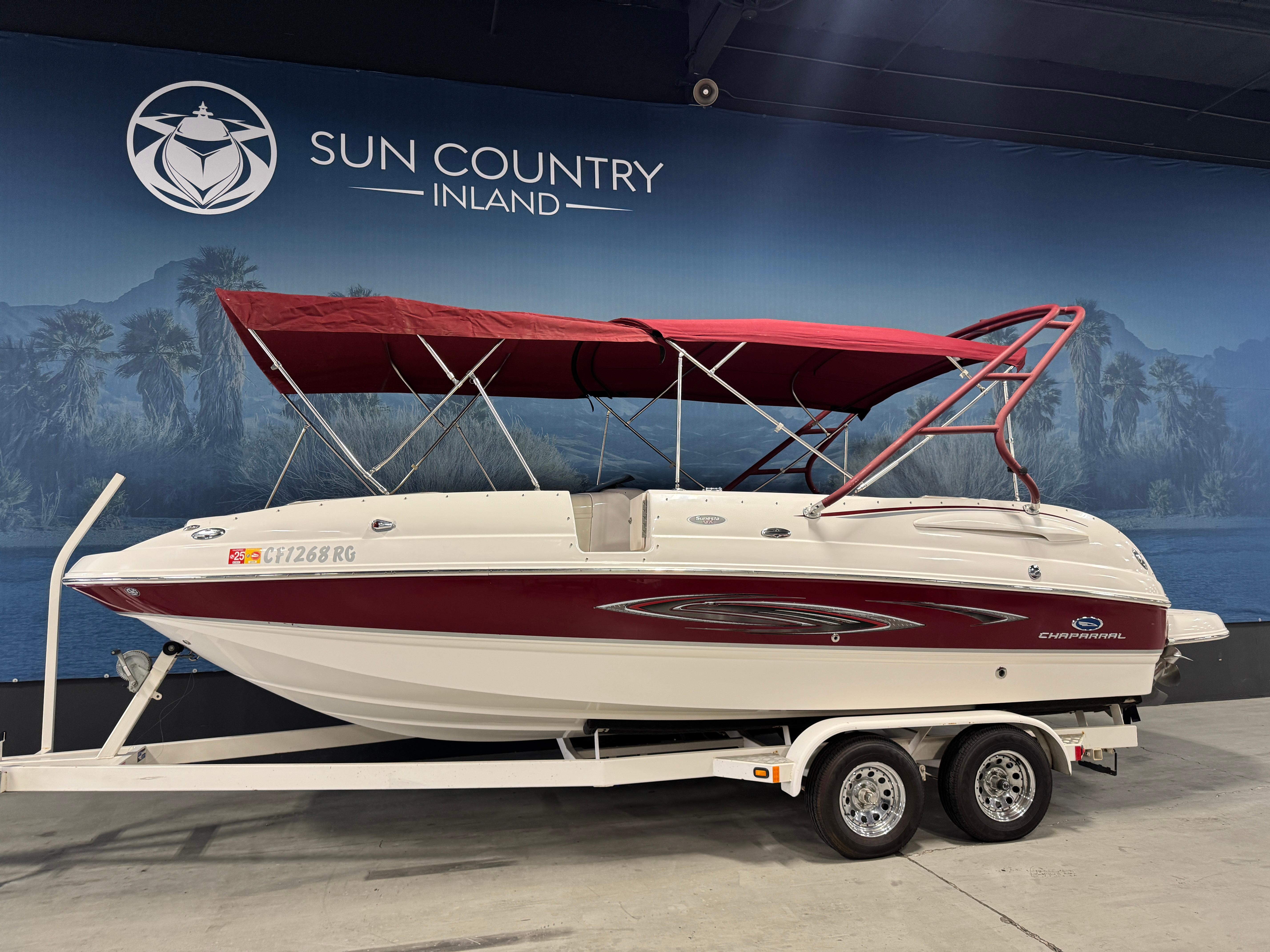 2005 Chaparral Sunesta 232 #TBDW0430 inventory image at Sun Country Marine Group, Irvine 2005 Chaparral Sunesta 232 #TBDW0430 inventory image at Sun Country Marine Group, Irvine
