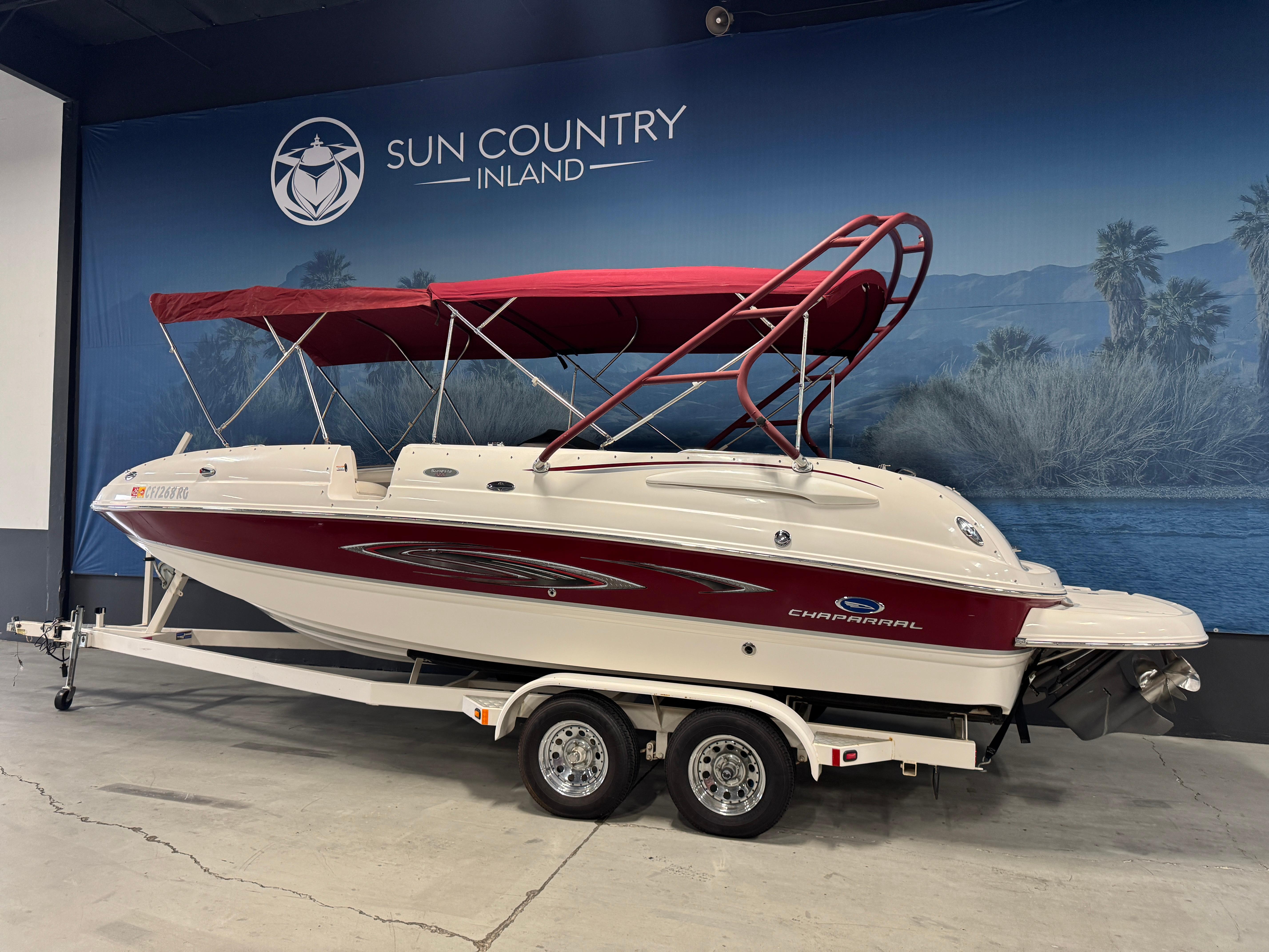 2005 Chaparral Sunesta 232 #TBDW0430 inventory image at Sun Country Marine Group, Irvine 2005 Chaparral Sunesta 232 #TBDW0430 inventory image at Sun Country Marine Group, Irvine