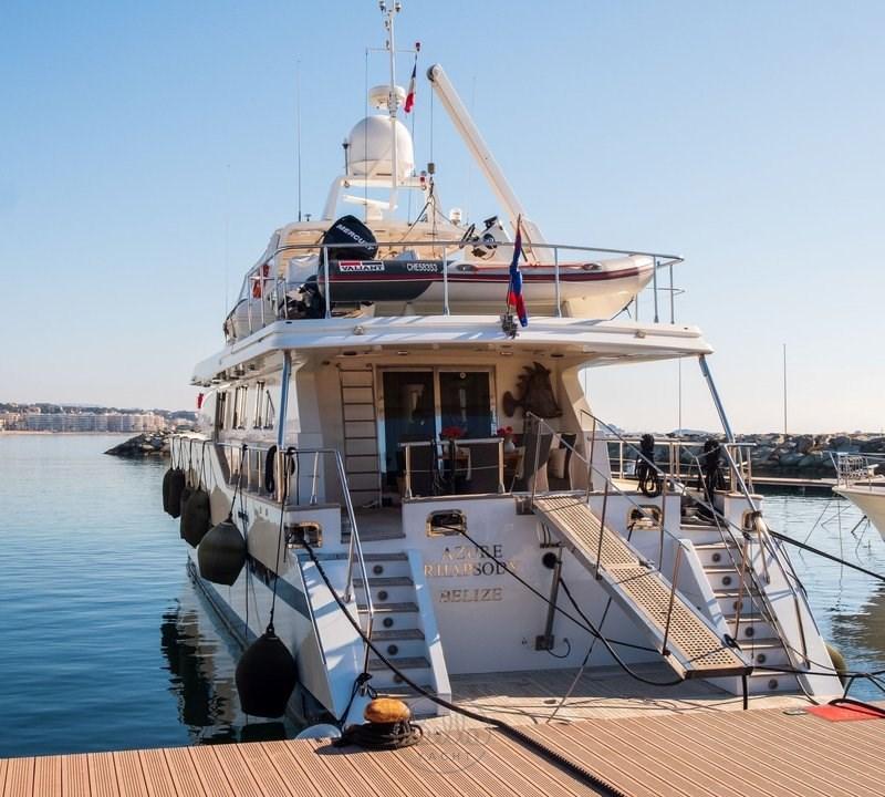 AZURE RHAPSODY, Yacht occasion a vendre, ,Azimut 30 M, 1990, BELLA YACHT, Cannes, Antibes, Monaco, Saint-Tropez, France (1)