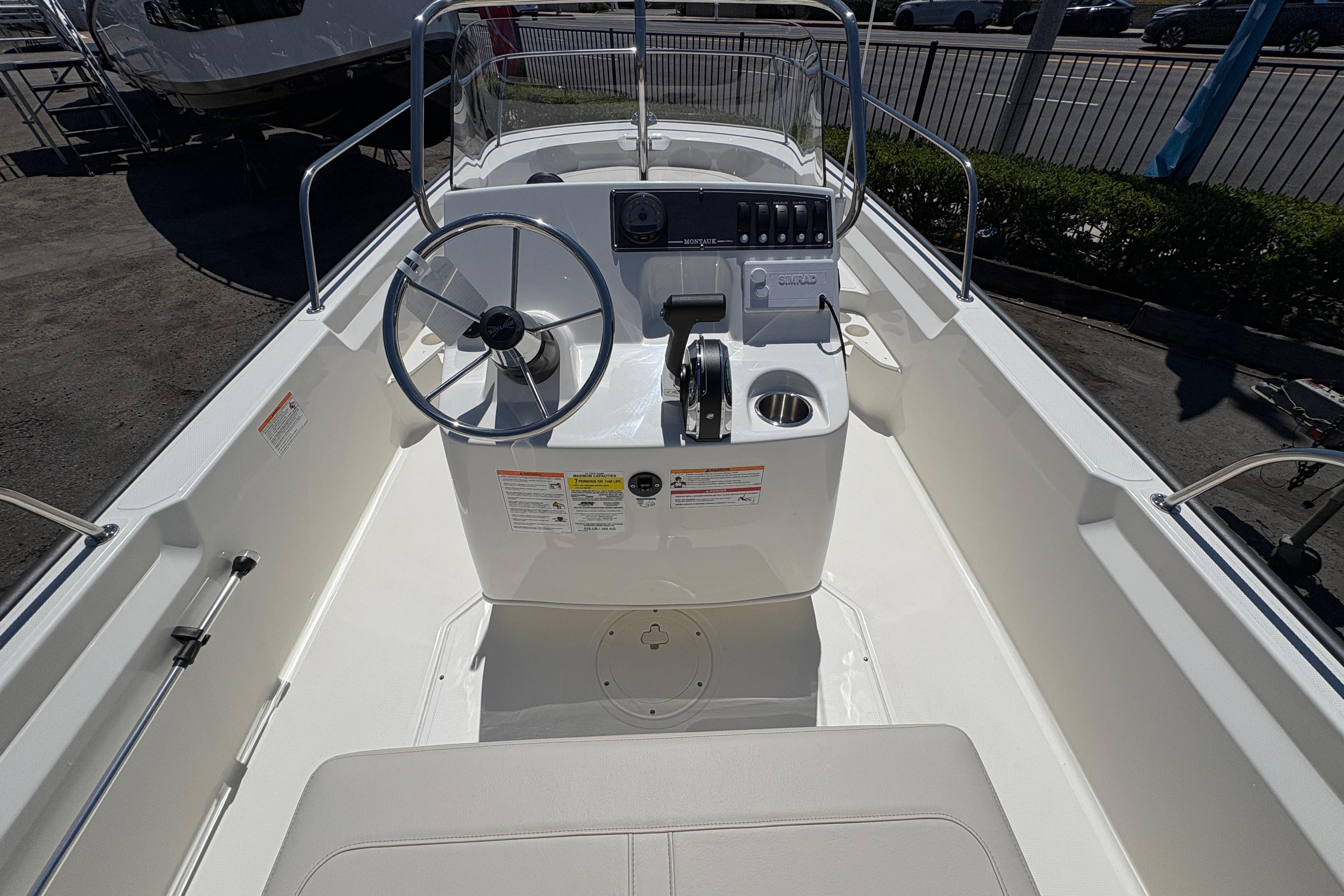 2025 Boston Whaler 170 Montauk #BW0565C inventory image at Sun Country Marine Group, Newport Beach