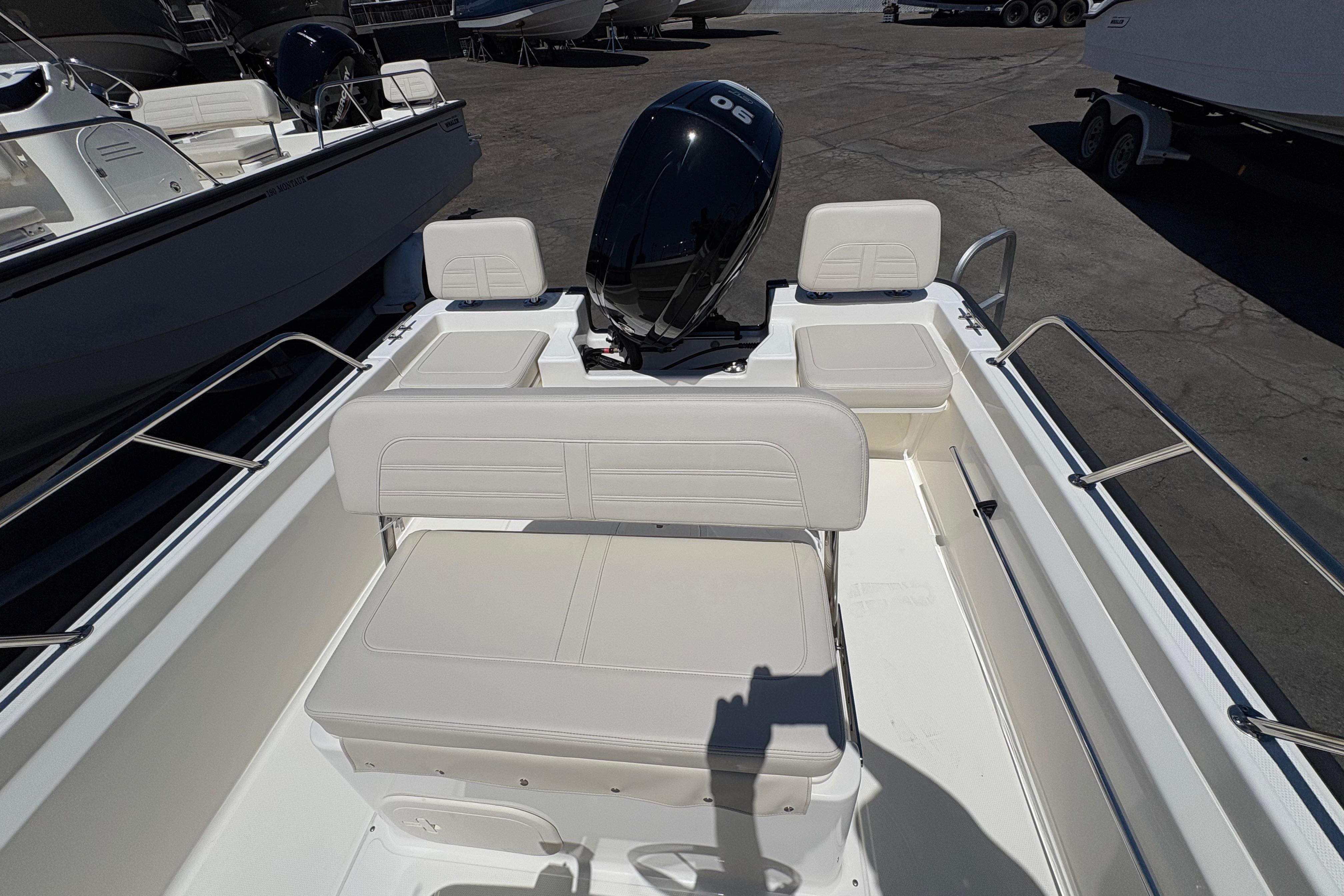 2025 Boston Whaler 170 Montauk #BW0565C inventory image at Sun Country Marine Group, Newport Beach