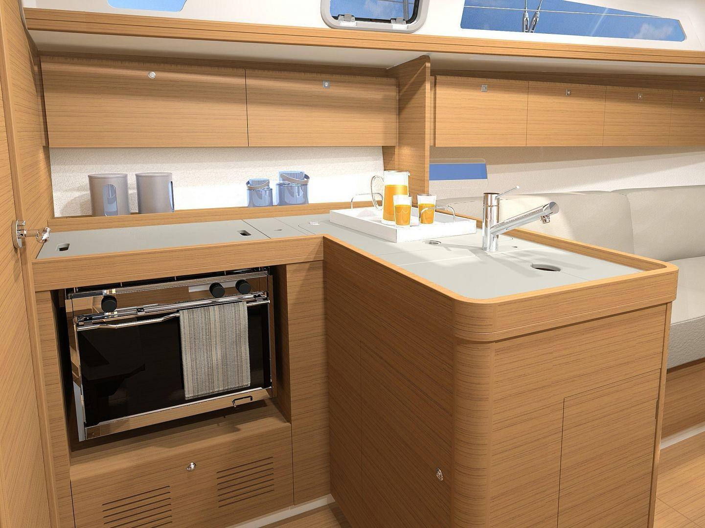 Manufacturer Provided Image: Dufour 360 Grand Large Galley