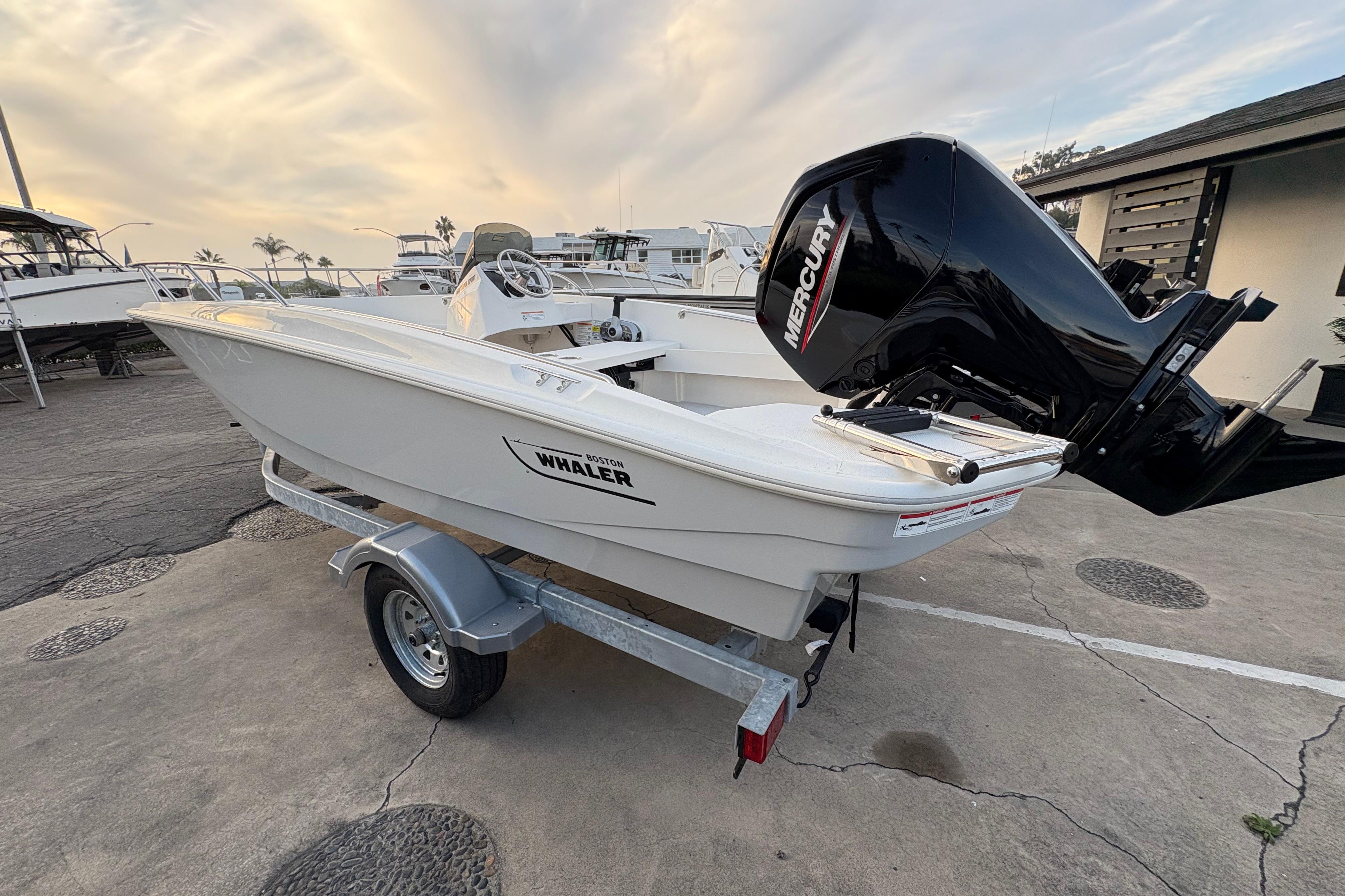2025 Boston Whaler 160 Super Sport #BW0959B inventory image at Sun Country Marine Group, Newport Beach