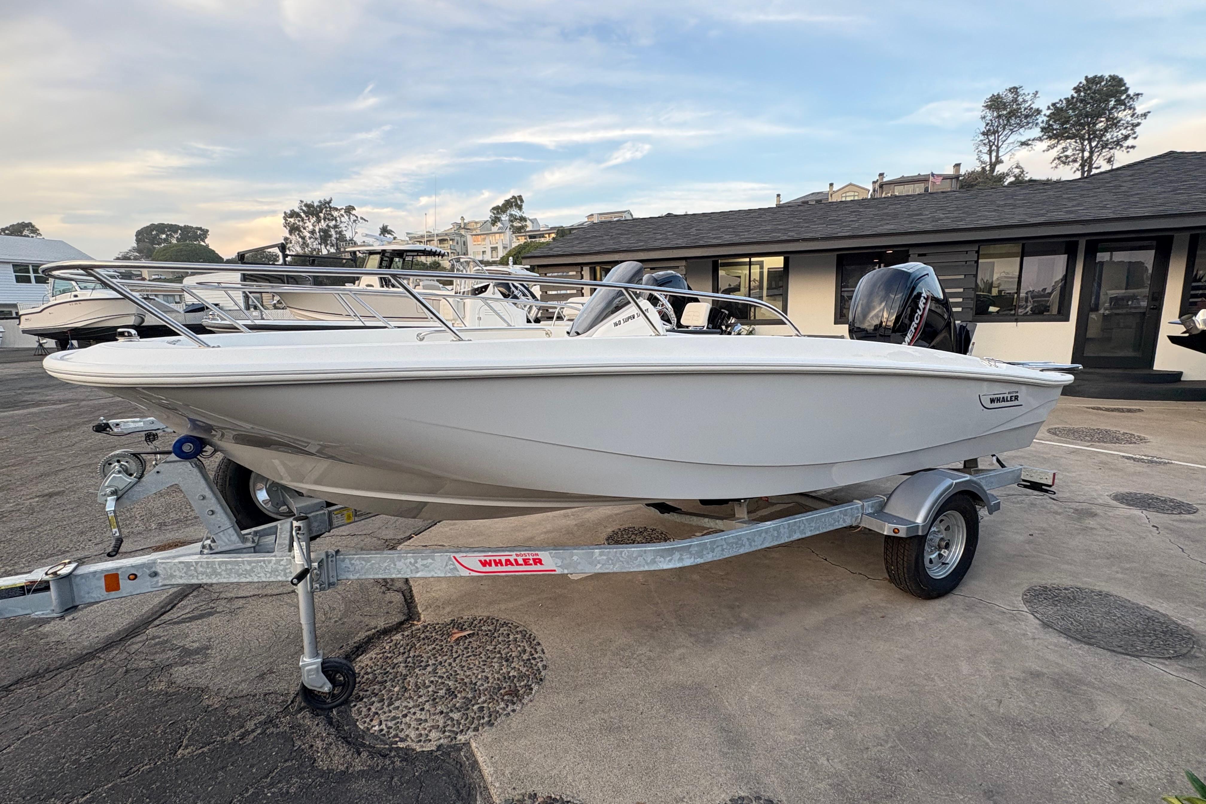2025 Boston Whaler 160 Super Sport #BW0959B inventory image at Sun Country Marine Group, Newport Beach