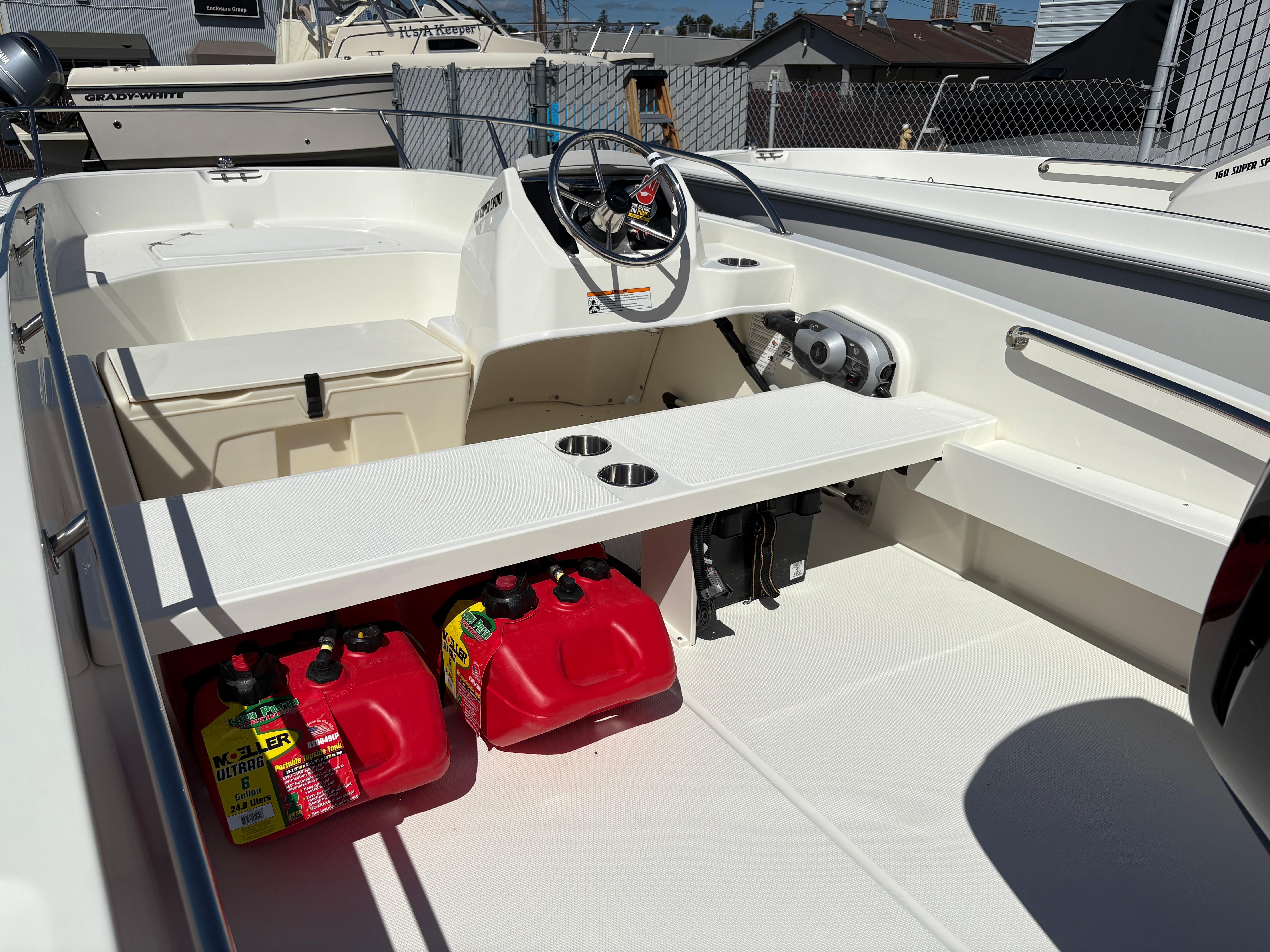 2025 Boston Whaler 160 Super Sport #BW0963B inventory image at Sun Country Marine Group, San Jose-Campbell 2025 Boston Whaler 160 Super Sport #BW0963B inventory image at Sun Country Marine Group, San Jose-Campbell