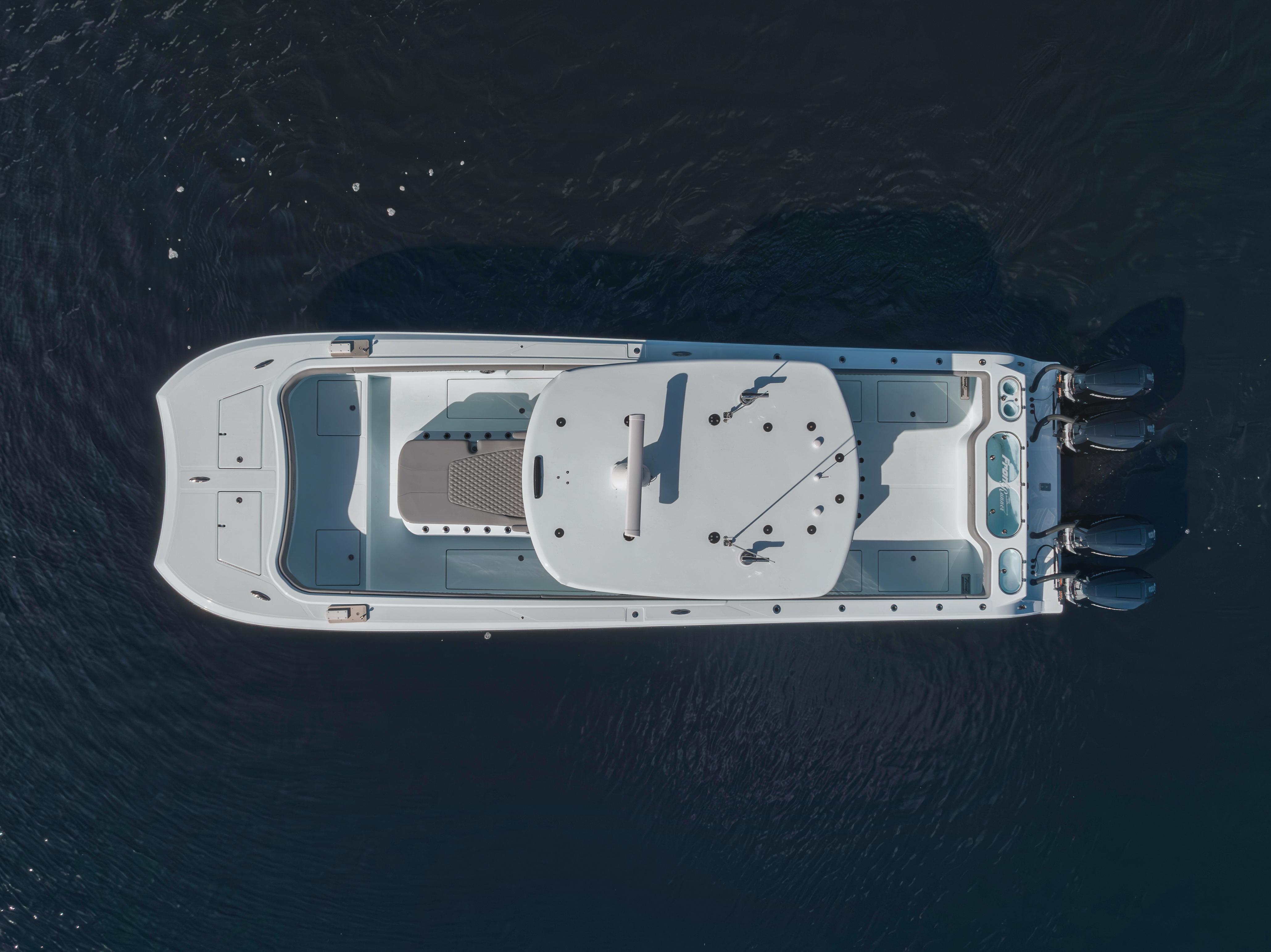 Front Runner-37 Catamaran 2026 -FL-US-Aerial view of 2026 Front Runner 37 Catamaran on calm water.-9829170 | Thumbnail