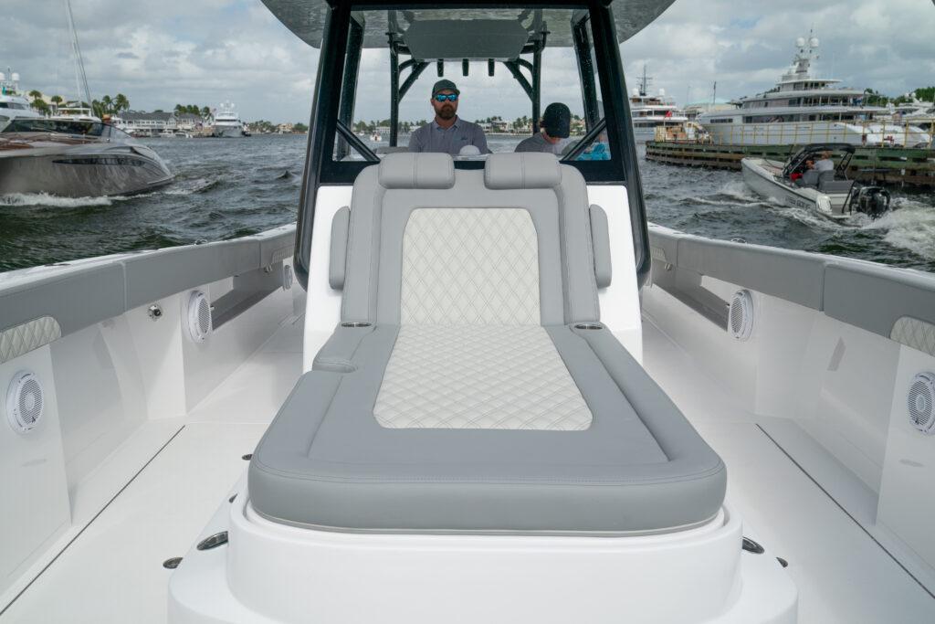 Front Runner-37 Catamaran 2026 -FL-US-2026 Front Runner 37 Catamaran with spacious seating on a sunny day.-9829170 | Thumbnail