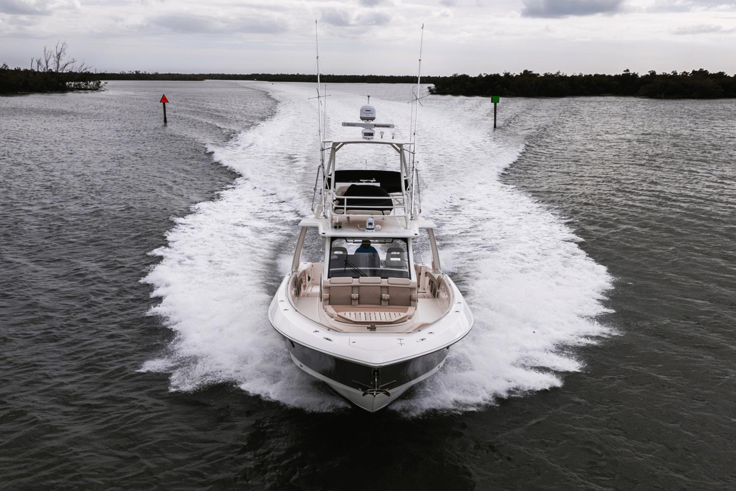 2018 Boston Whaler 420 outrage