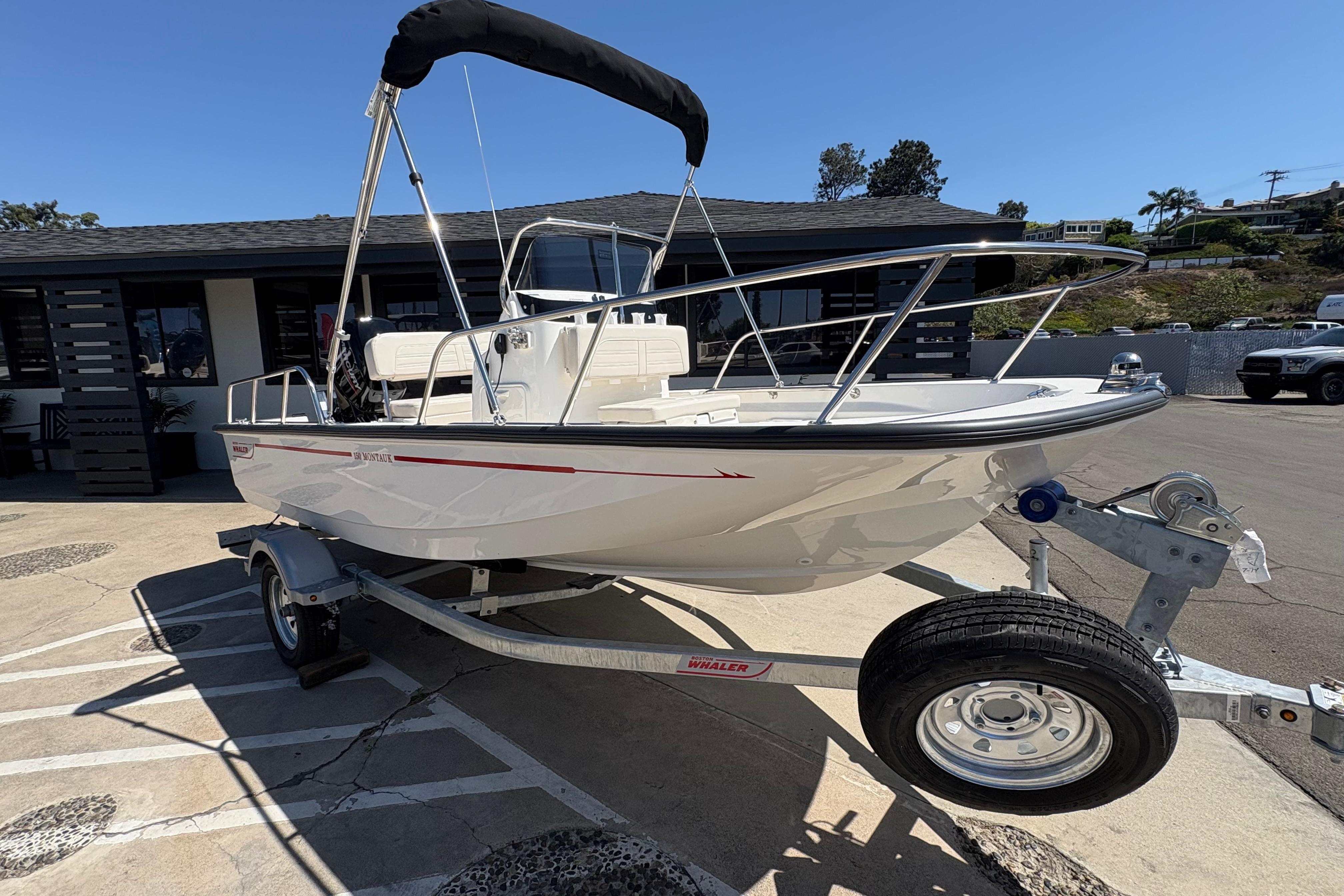 2026 Boston Whaler 150 Montauk #BW0189G inventory image at Sun Country Marine Group, Irvine