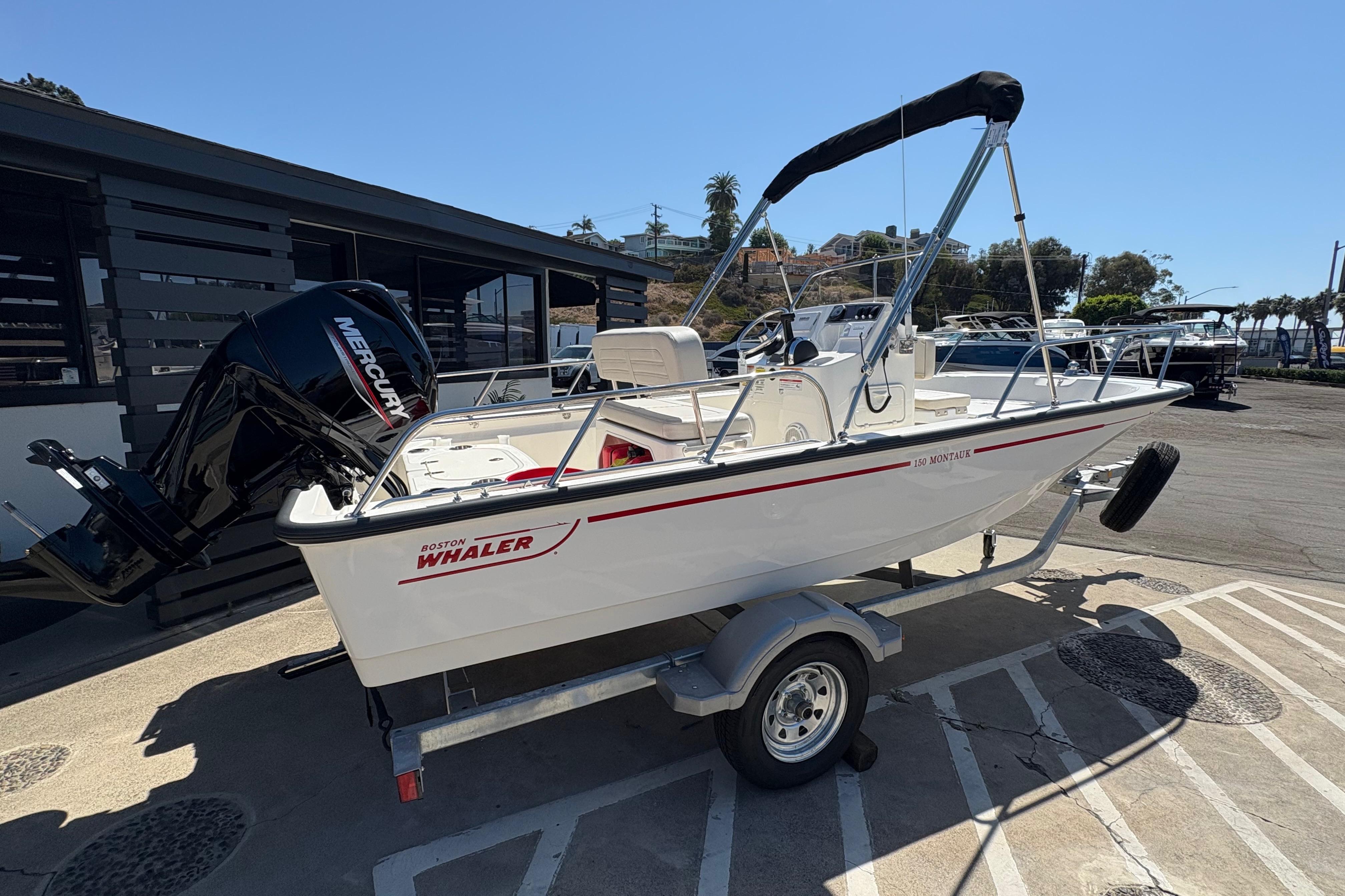 2026 Boston Whaler 150 Montauk #BW0189G inventory image at Sun Country Marine Group, Irvine