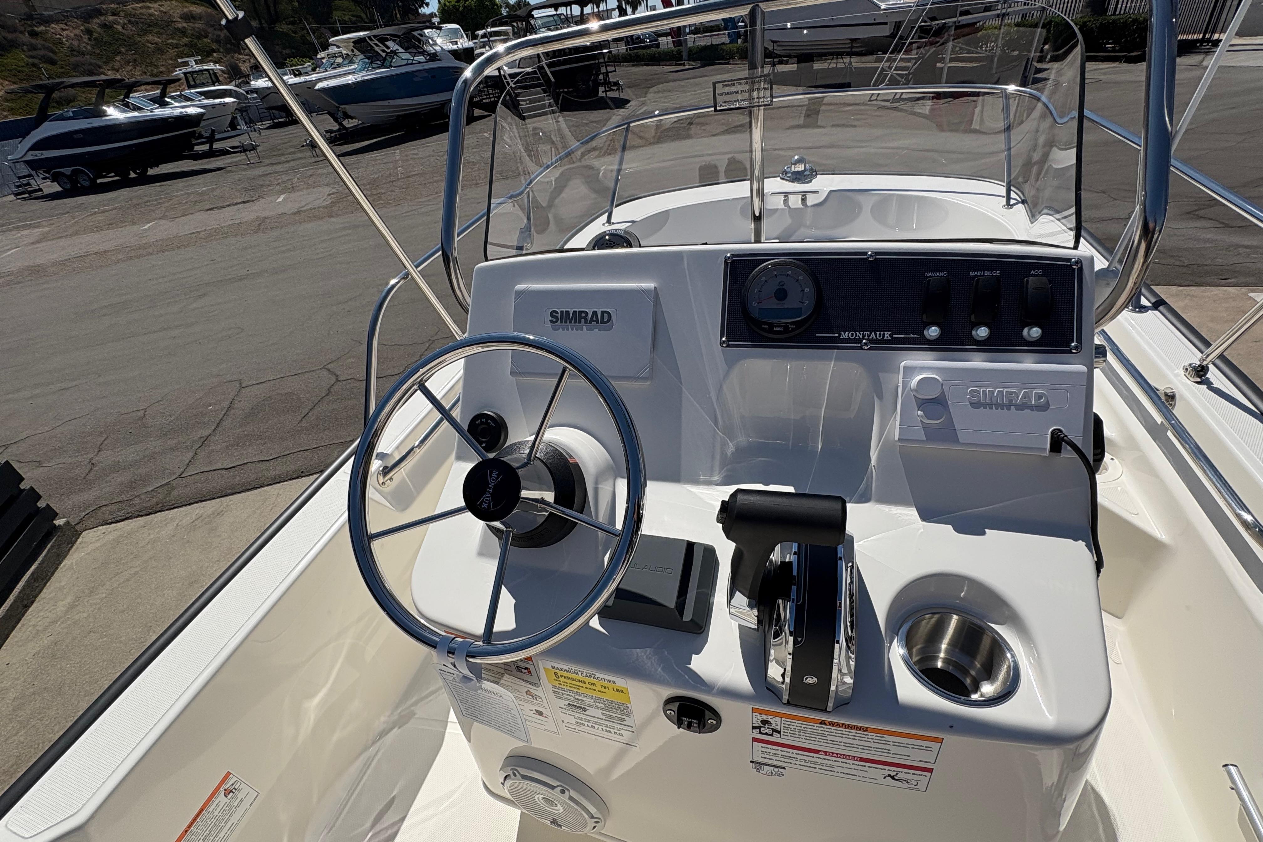 2026 Boston Whaler 150 Montauk #BW0189G inventory image at Sun Country Marine Group, Irvine