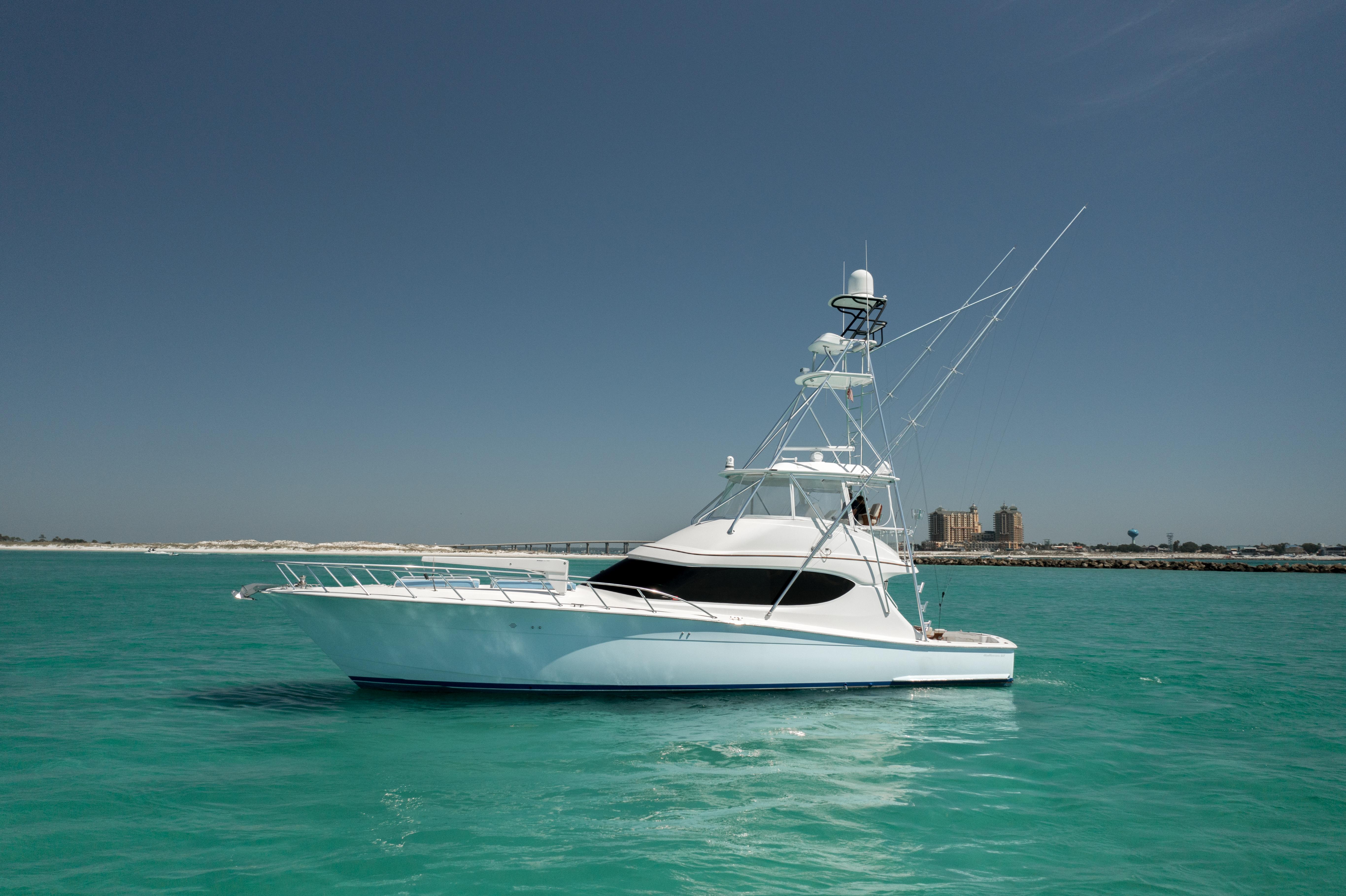 2016 Hatteras GT60  KNOT ON CALL  Port