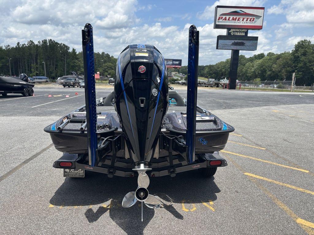 2023 Bass Cat Cougar FTD boat at Palmetto Boat Center parking lot.