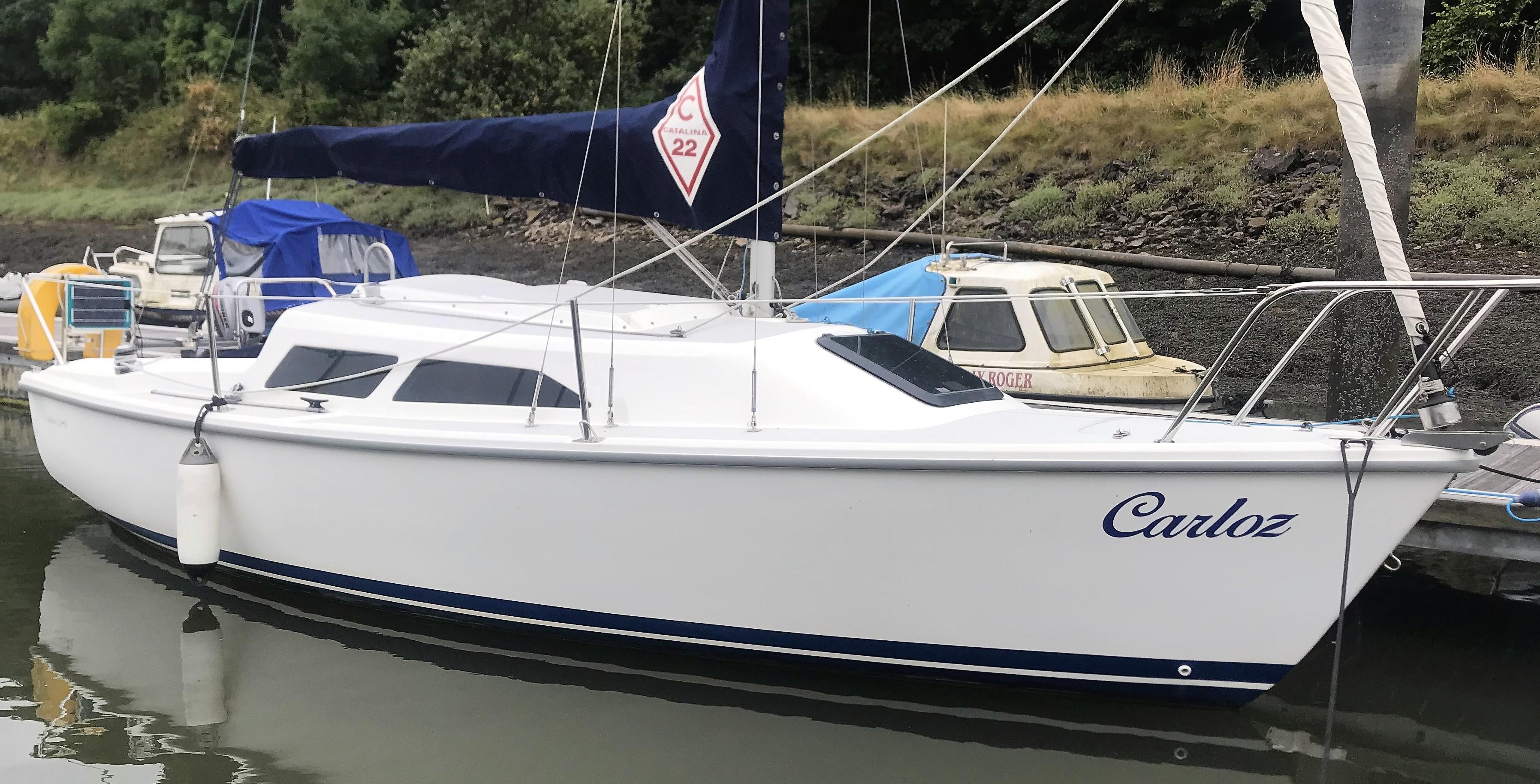catalina 22 sailboat trailer for sale