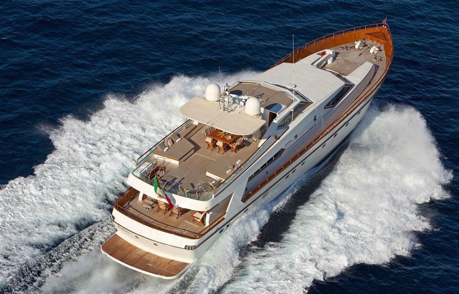 disco volante yacht for sale