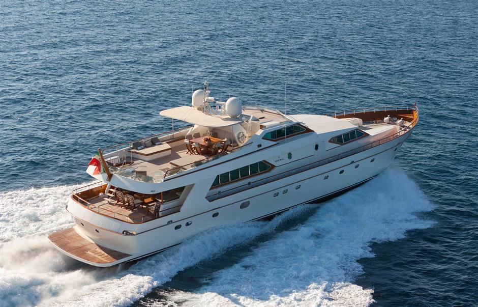 disco volante yacht for sale