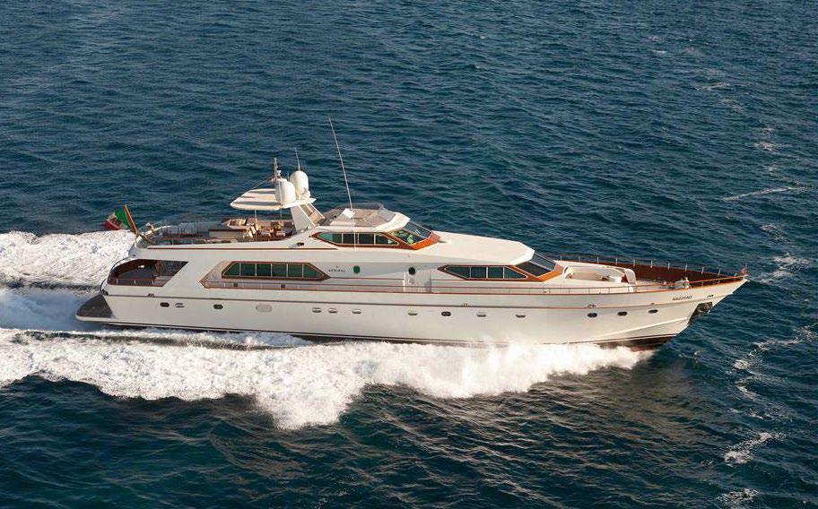 disco volante yacht for sale