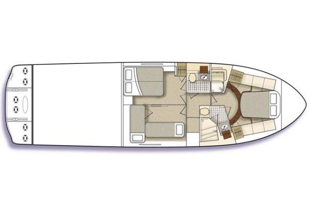 Manufacturer Provided Image: 3-cabin layout.