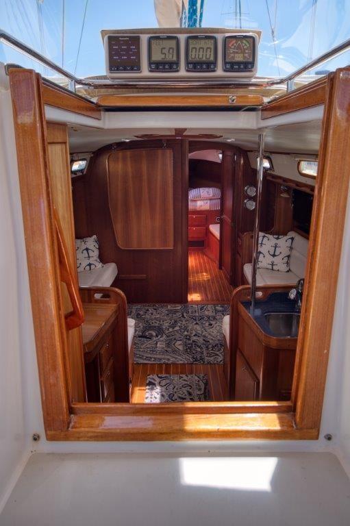 Companionway and instruments