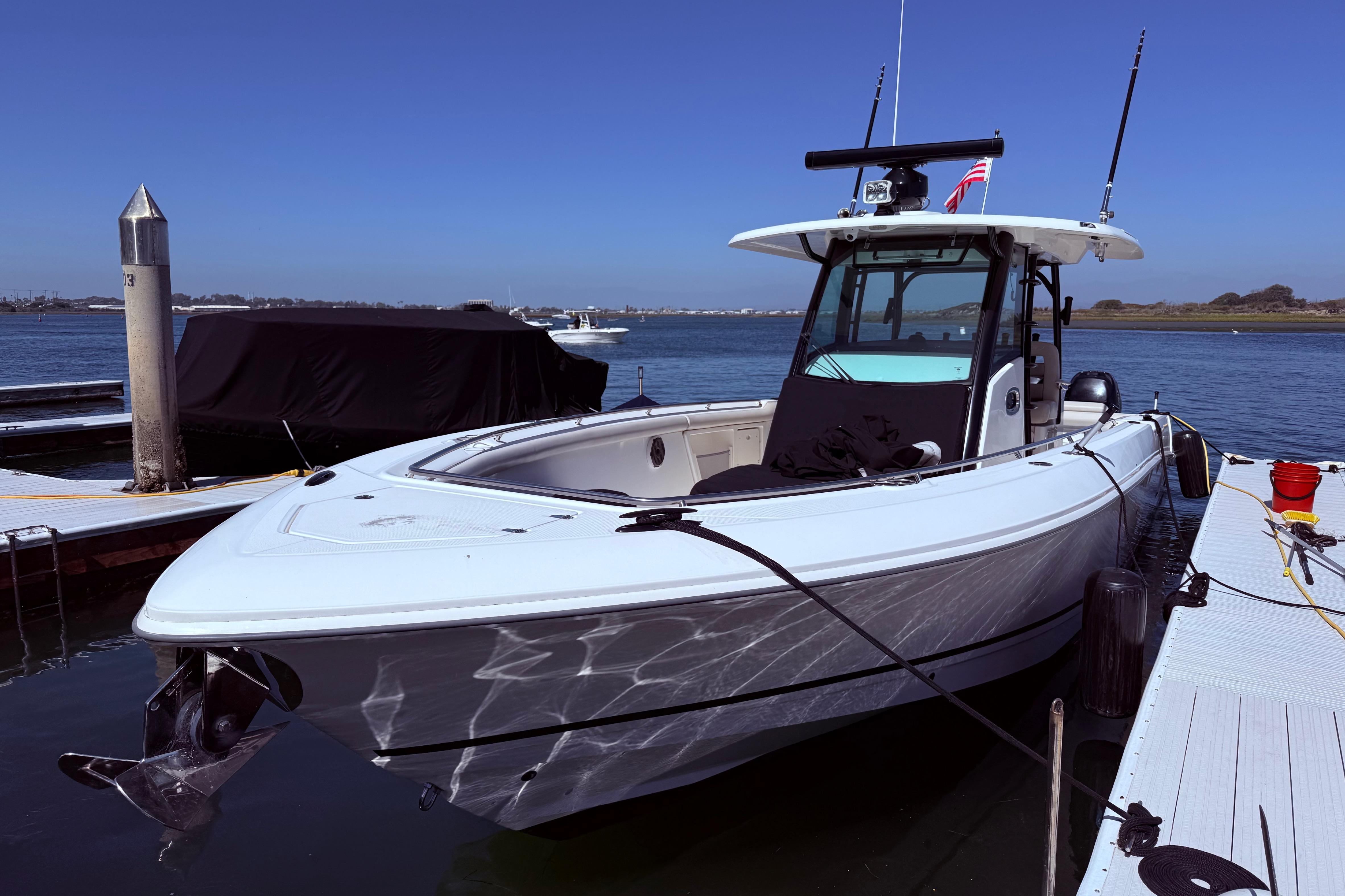 2020 Boston Whaler 350 Outrage #TBMB1207K inventory image at Sun Country Marine Group, Newport Beach