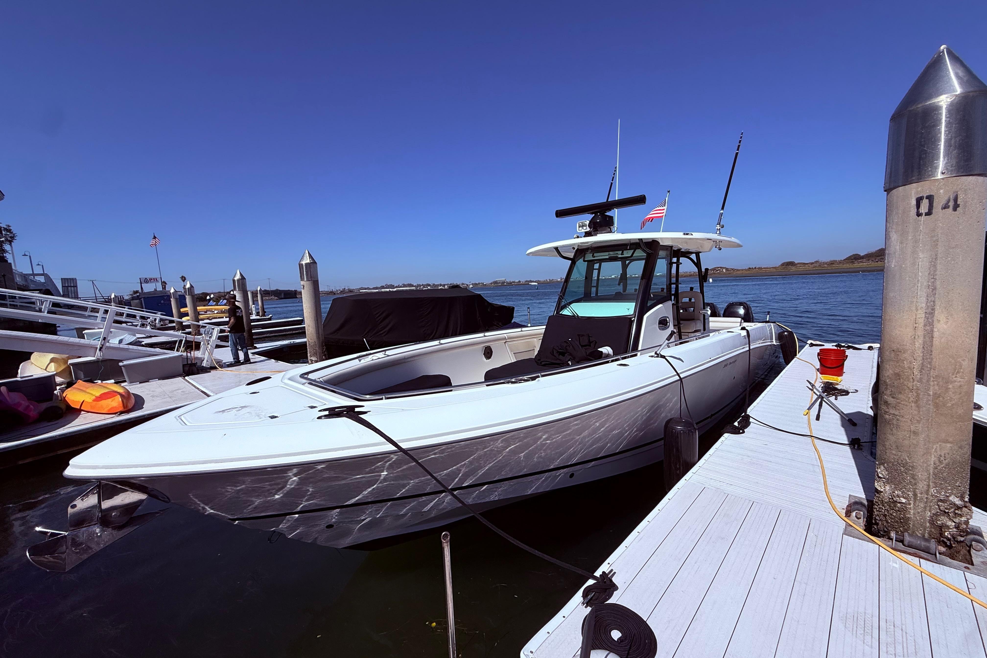 2020 Boston Whaler 350 Outrage #TBMB1207K inventory image at Sun Country Marine Group, Newport Beach
