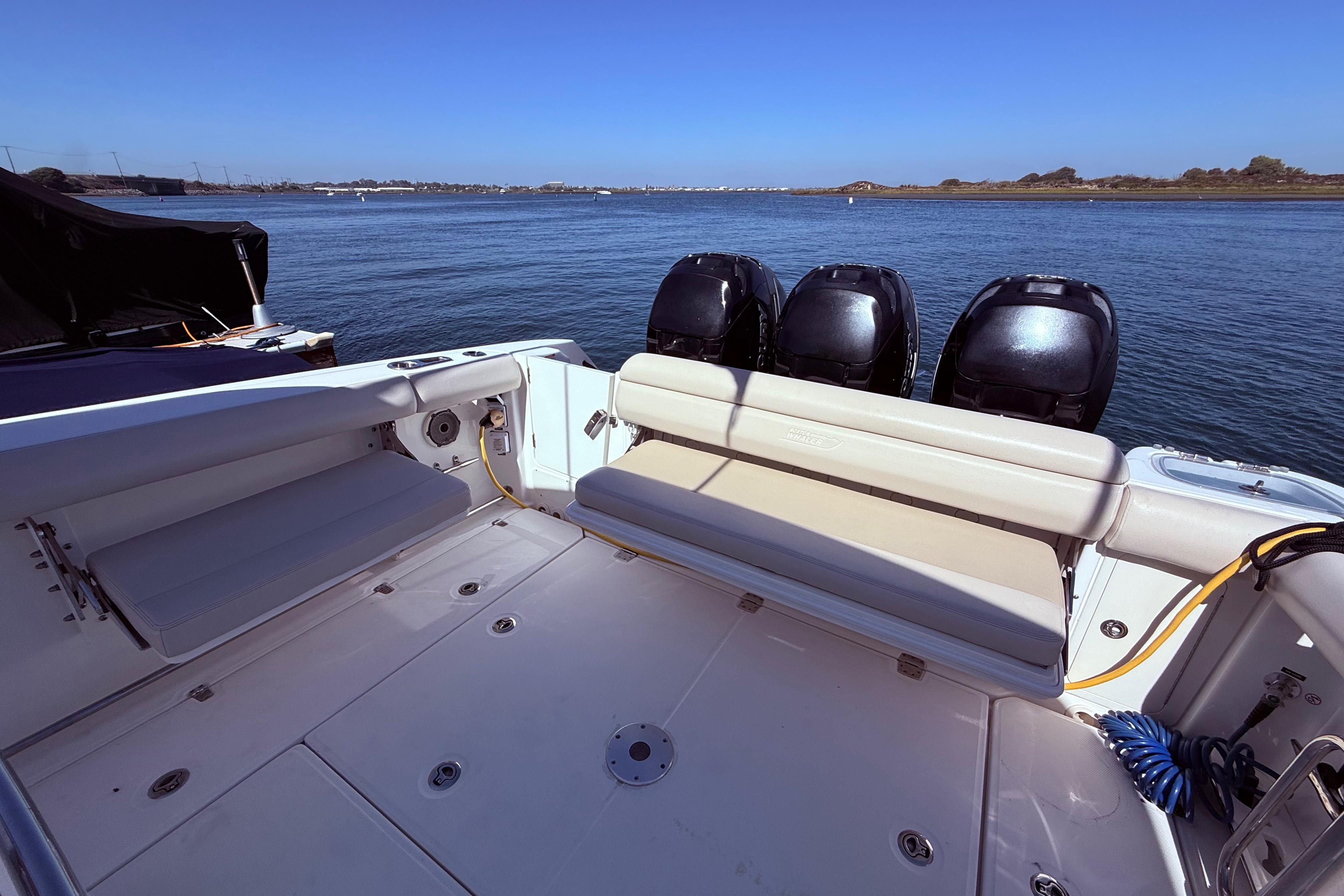 2020 Boston Whaler 350 Outrage #TBMB1207K inventory image at Sun Country Marine Group, Newport Beach