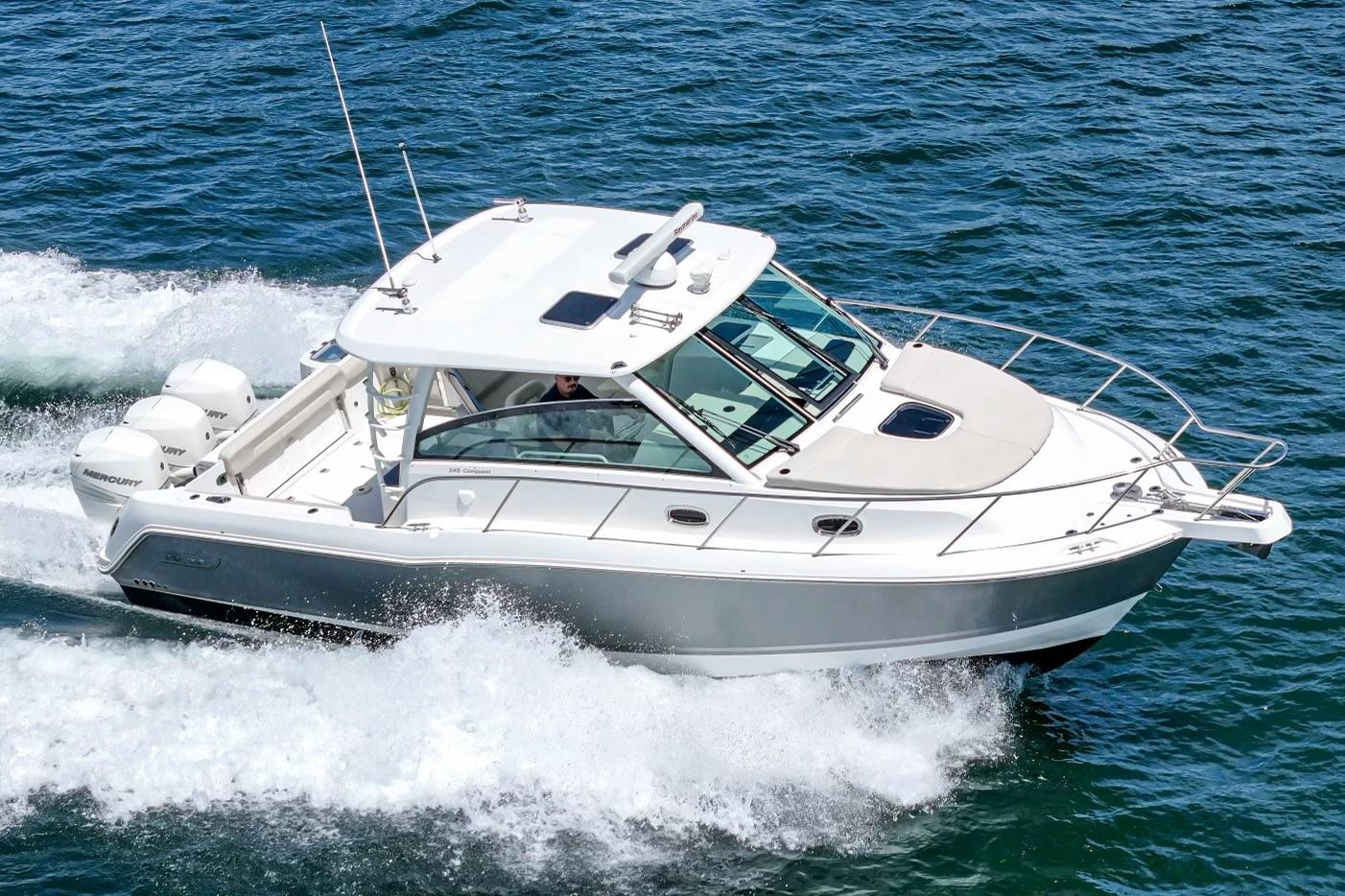 2020 Boston Whaler 345 Conquest #TBRM0091F-LLC inventory image at Sun Country Marine Group, San Diego Harbor Island 2020 Boston Whaler 345 Conquest #TBRM0091F-LLC inventory image at Sun Country Marine Group, San Diego Harbor Island