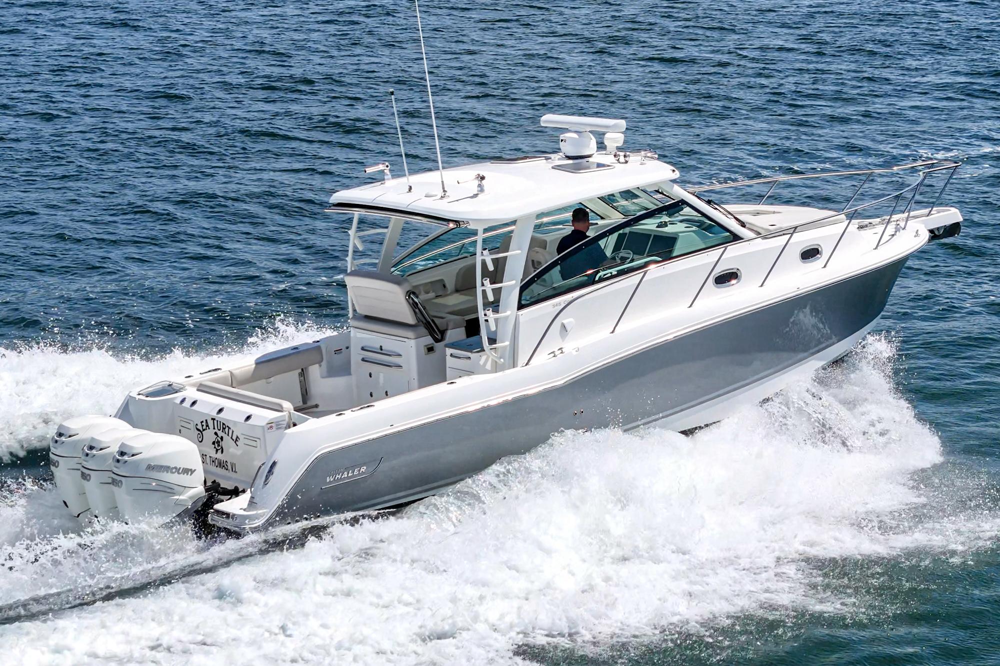 2020 Boston Whaler 345 Conquest #TBRM0091F-LLC inventory image at Sun Country Marine Group, San Diego Harbor Island 2020 Boston Whaler 345 Conquest #TBRM0091F-LLC inventory image at Sun Country Marine Group, San Diego Harbor Island