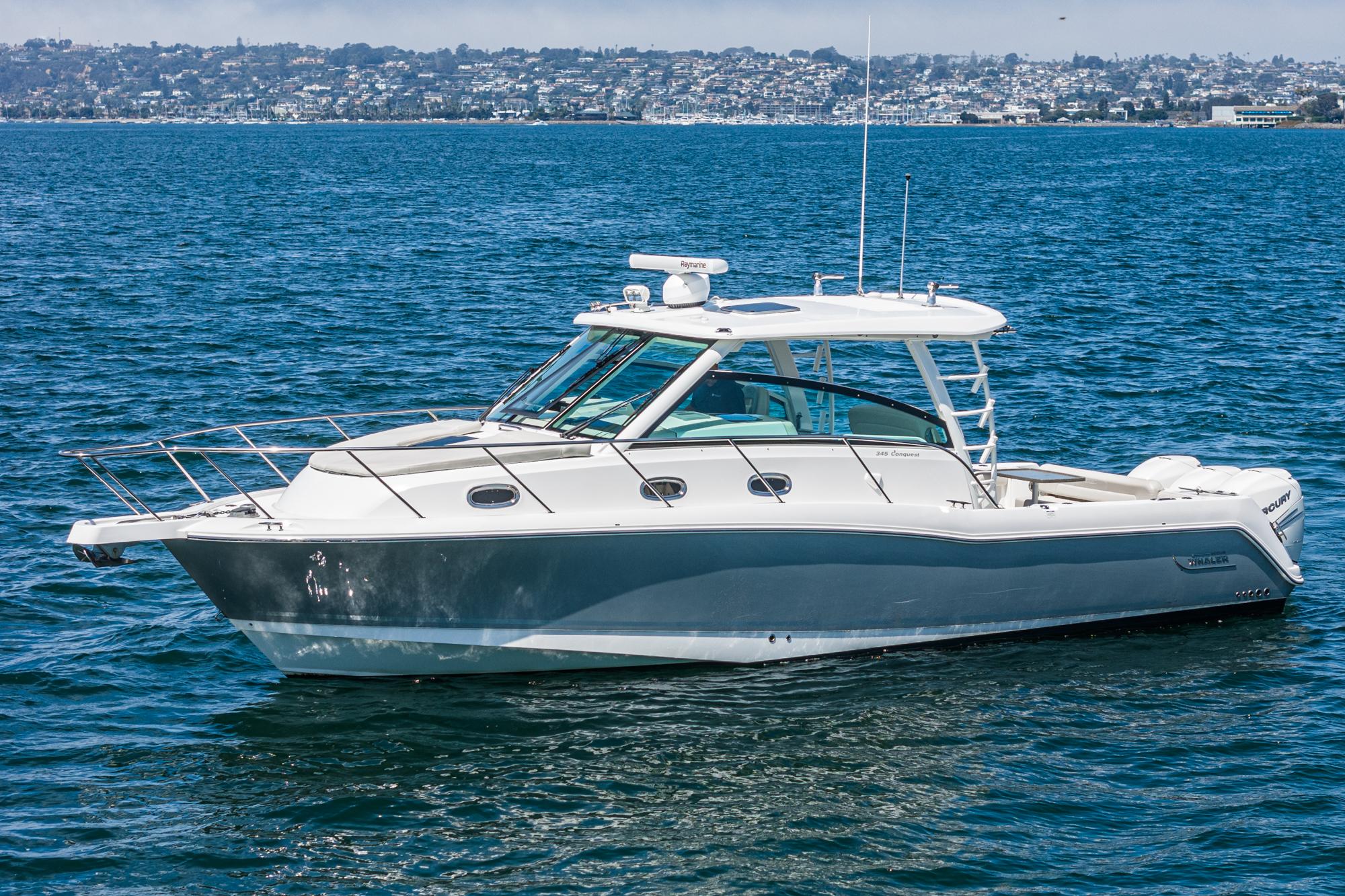 2020 Boston Whaler 345 Conquest #TBRM0091F-LLC inventory image at Sun Country Marine Group, San Diego Harbor Island 2020 Boston Whaler 345 Conquest #TBRM0091F-LLC inventory image at Sun Country Marine Group, San Diego Harbor Island