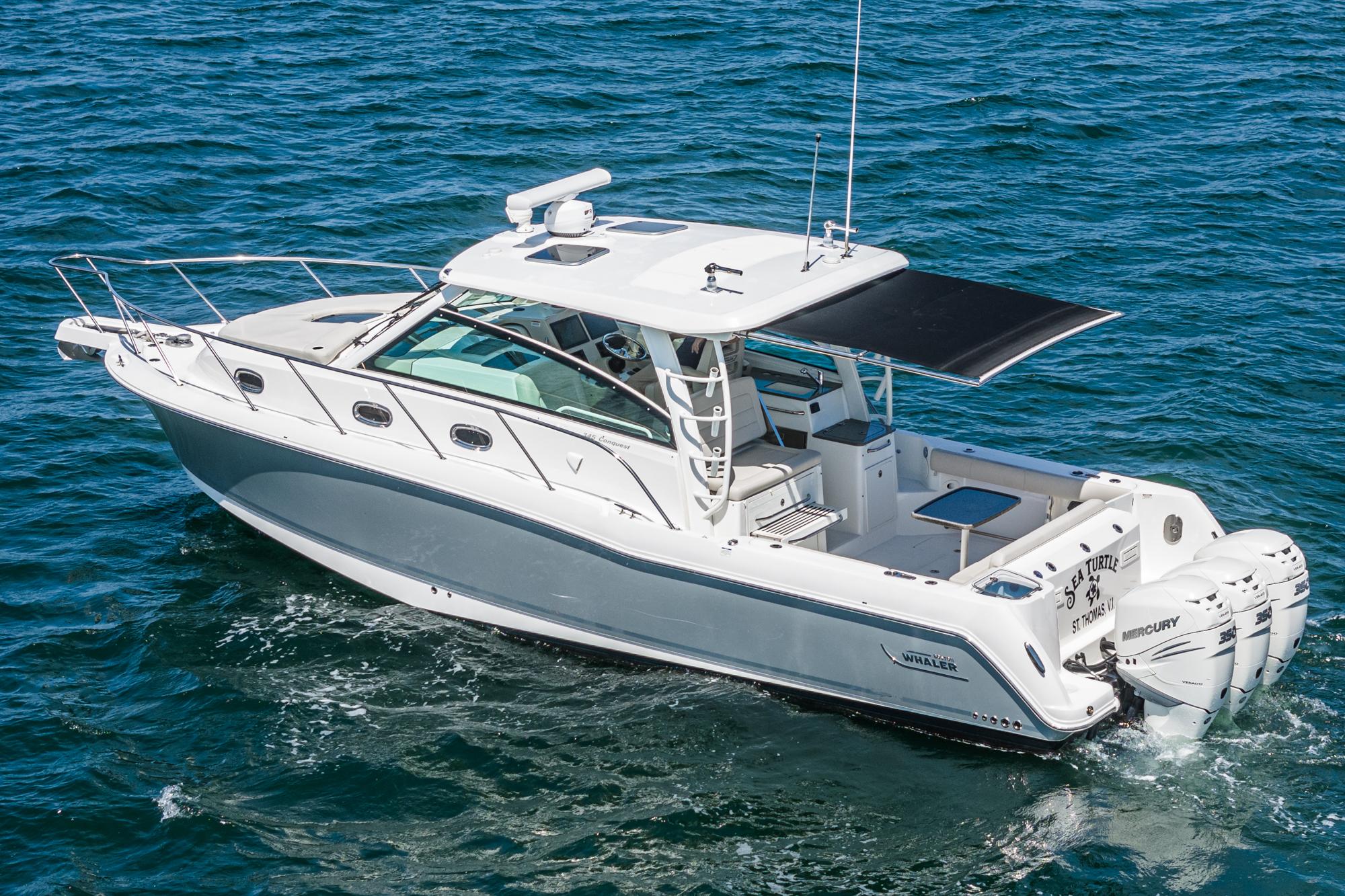 2020 Boston Whaler 345 Conquest #TBRM0091F-LLC inventory image at Sun Country Marine Group, San Diego Harbor Island 2020 Boston Whaler 345 Conquest #TBRM0091F-LLC inventory image at Sun Country Marine Group, San Diego Harbor Island