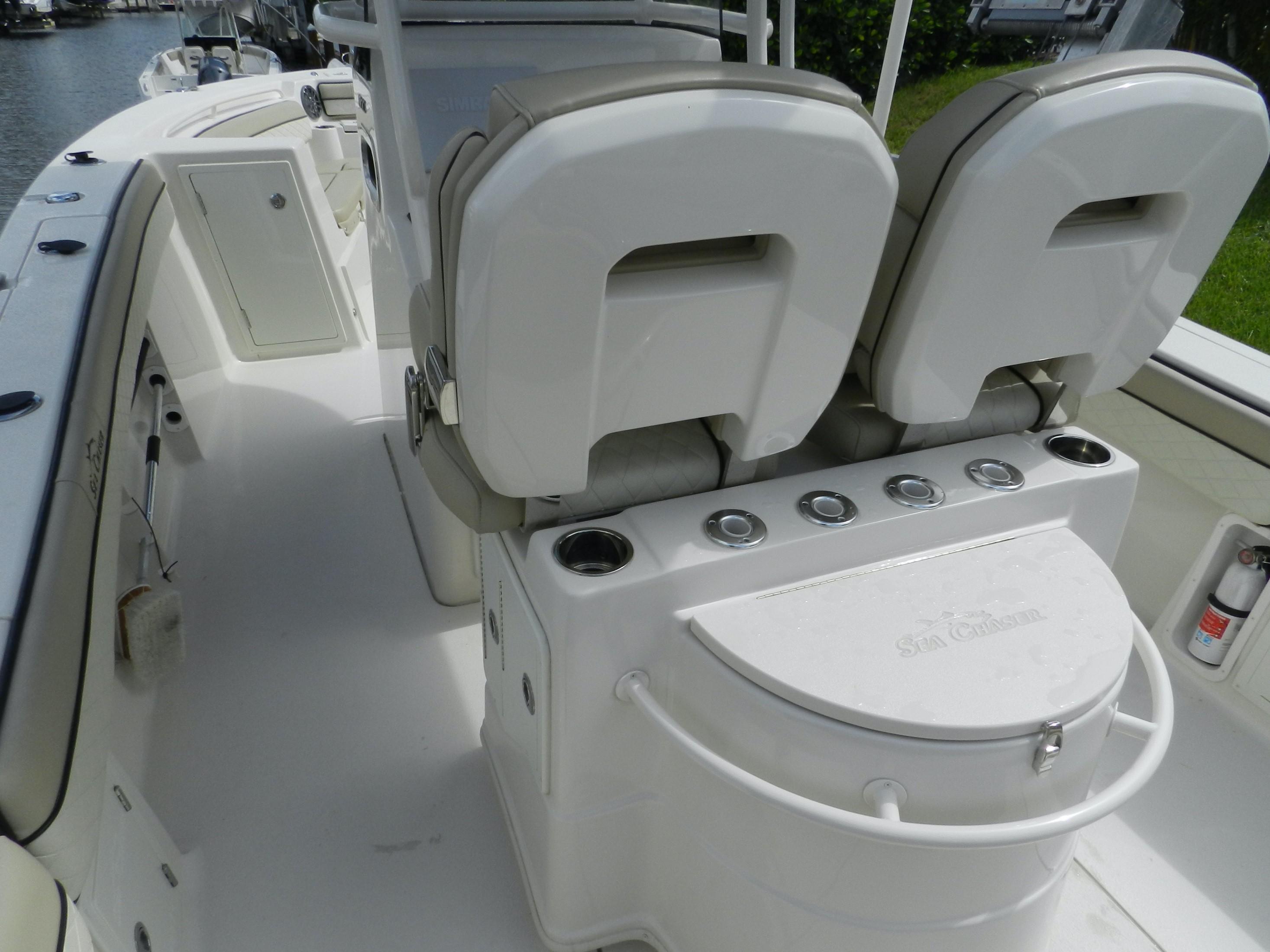 Sea Chaser 27- Helm Seating