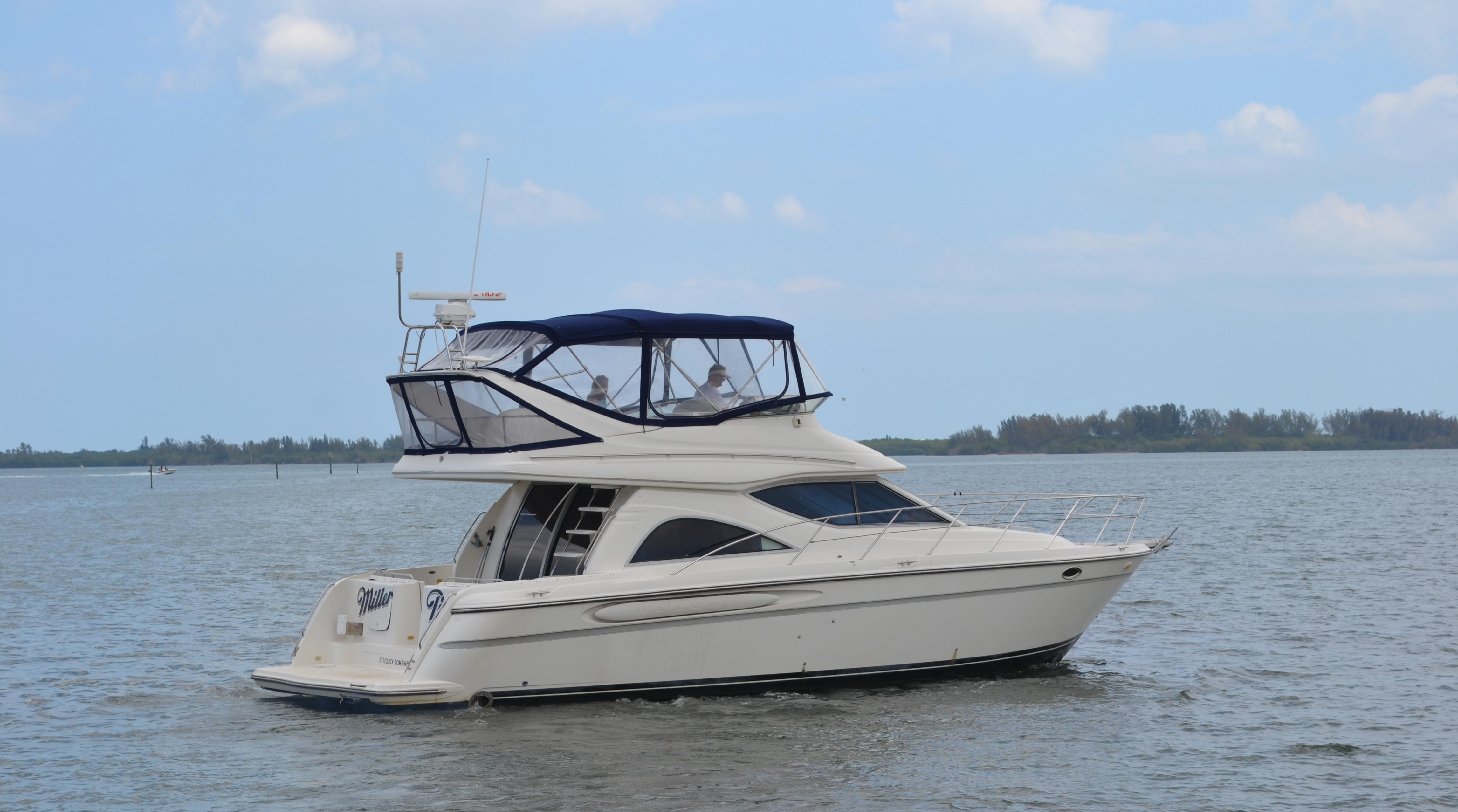 Miller Time Yacht for Sale | 41 Maxum Yachts Sebastian, FL | Denison ...