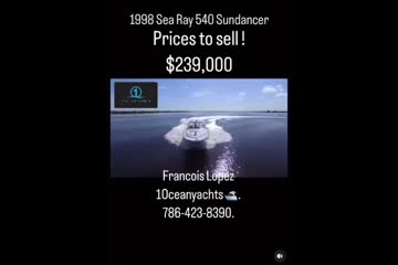 Sea Ray 540 Sundancer video