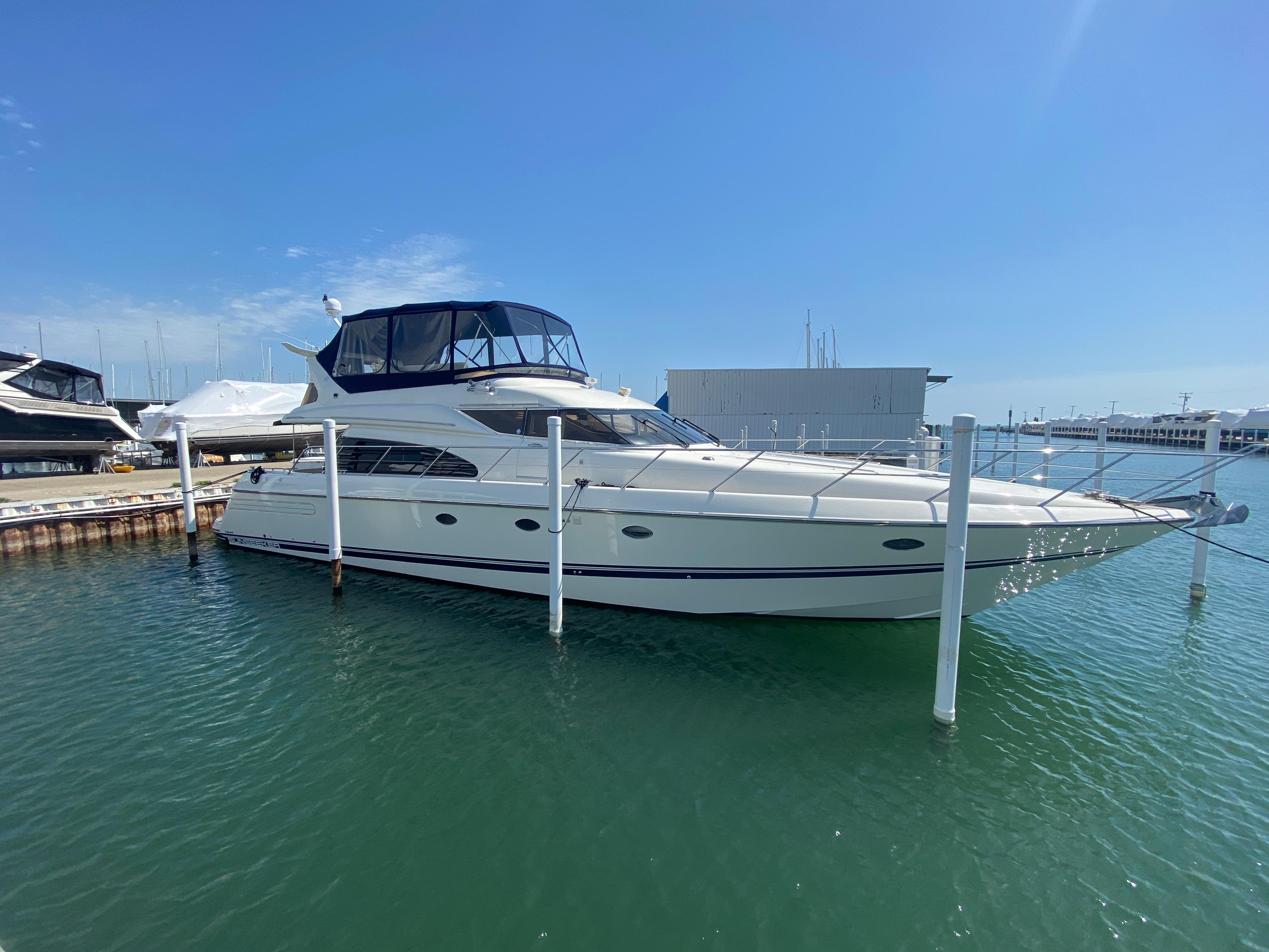 Marco II Yacht Photos Pics 1998 Sunseeker 62 Manhattan