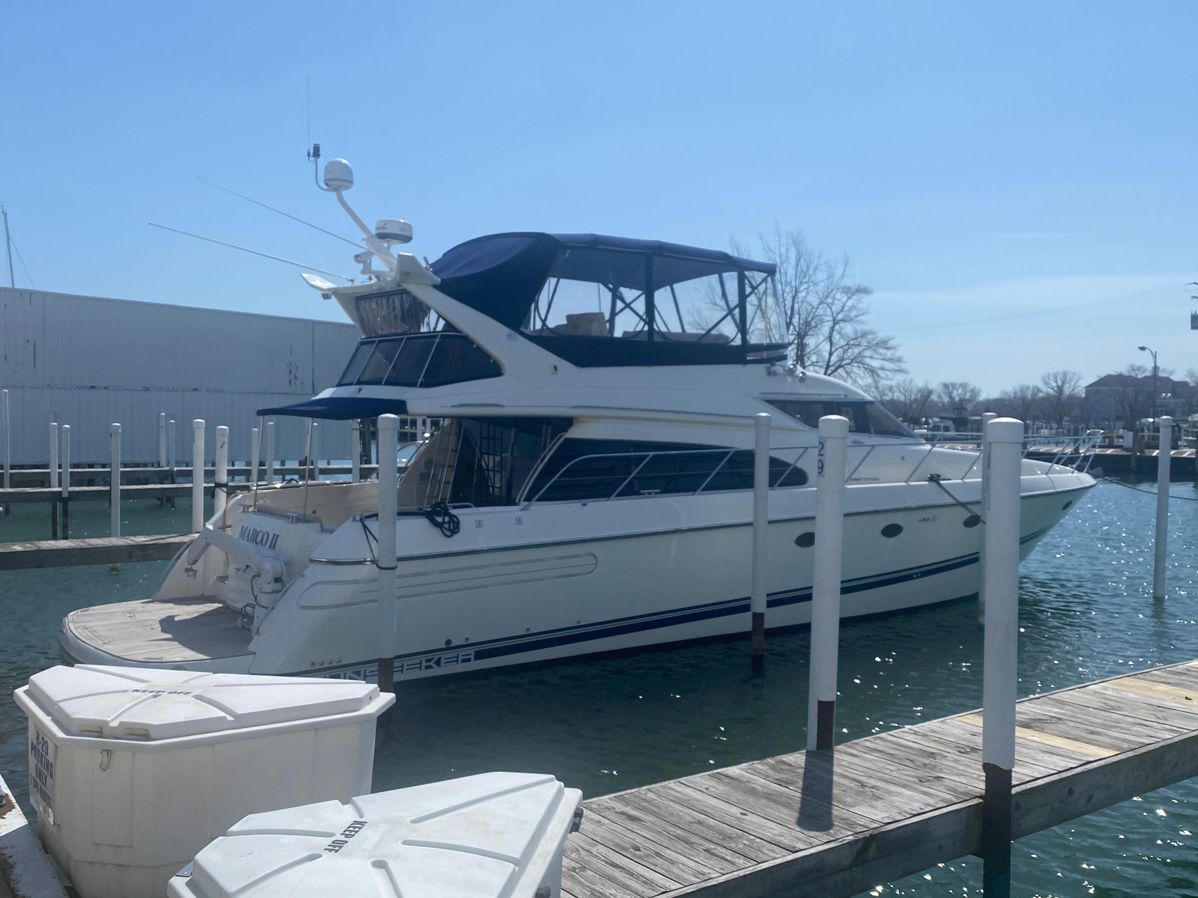 Marco II Yacht Photos Pics 1998 Sunseeker 62 Manhattan