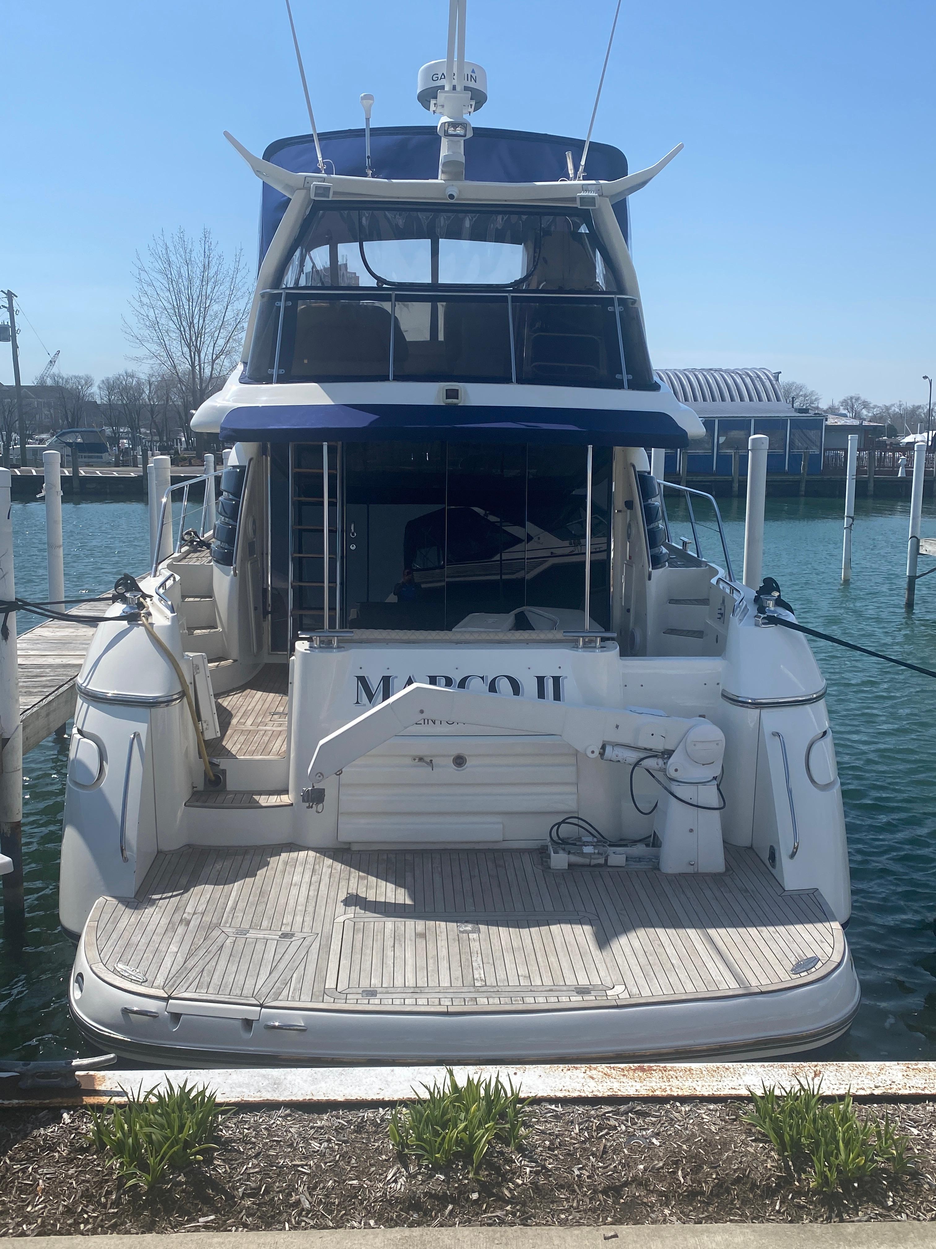 Marco II Yacht Photos Pics 1998 Sunseeker 62 Manhattan