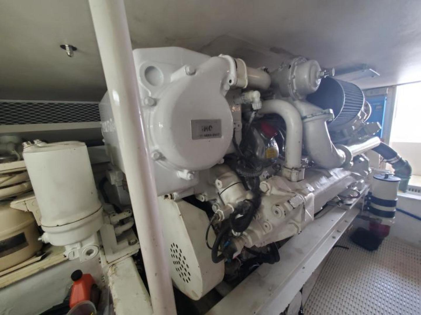 1999 Viking 47 - Steel Got It - Engine Room