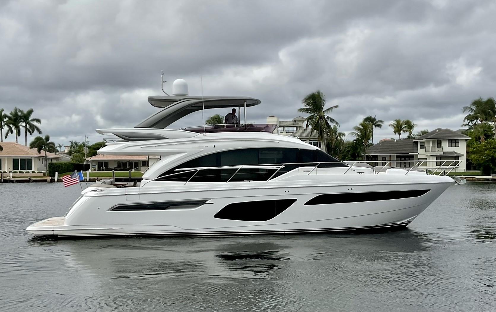 Princess 62 CHAPTER TWO - Starboard Profile On Water