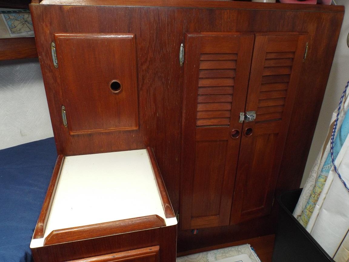 hanging locker starboard side