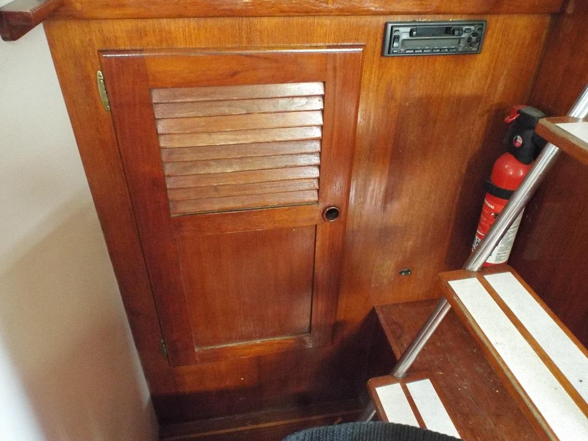 locker by mid ship steps