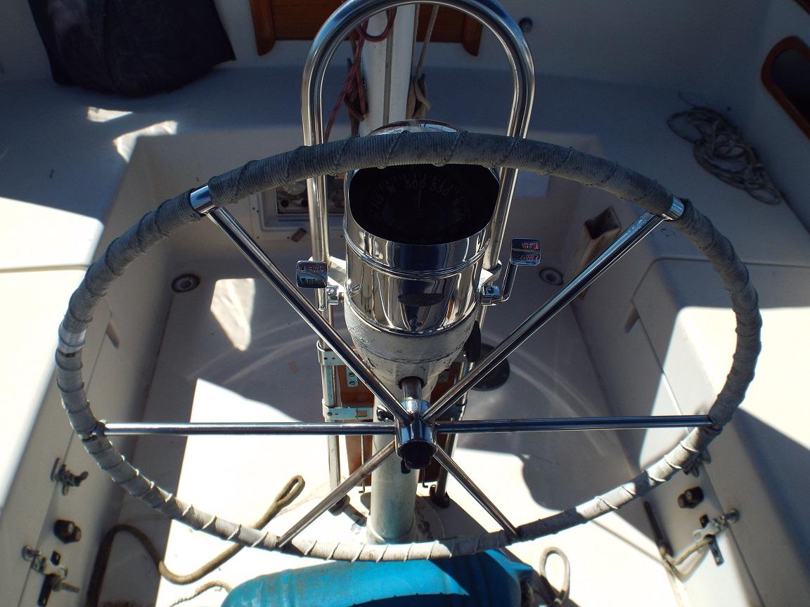 wheel at helm