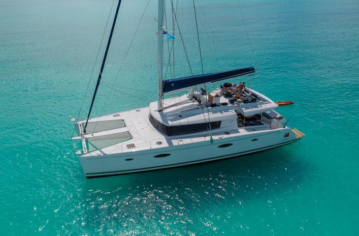Manufacturer Provided Image: Fountaine Pajot Victoria 67 Aerial View