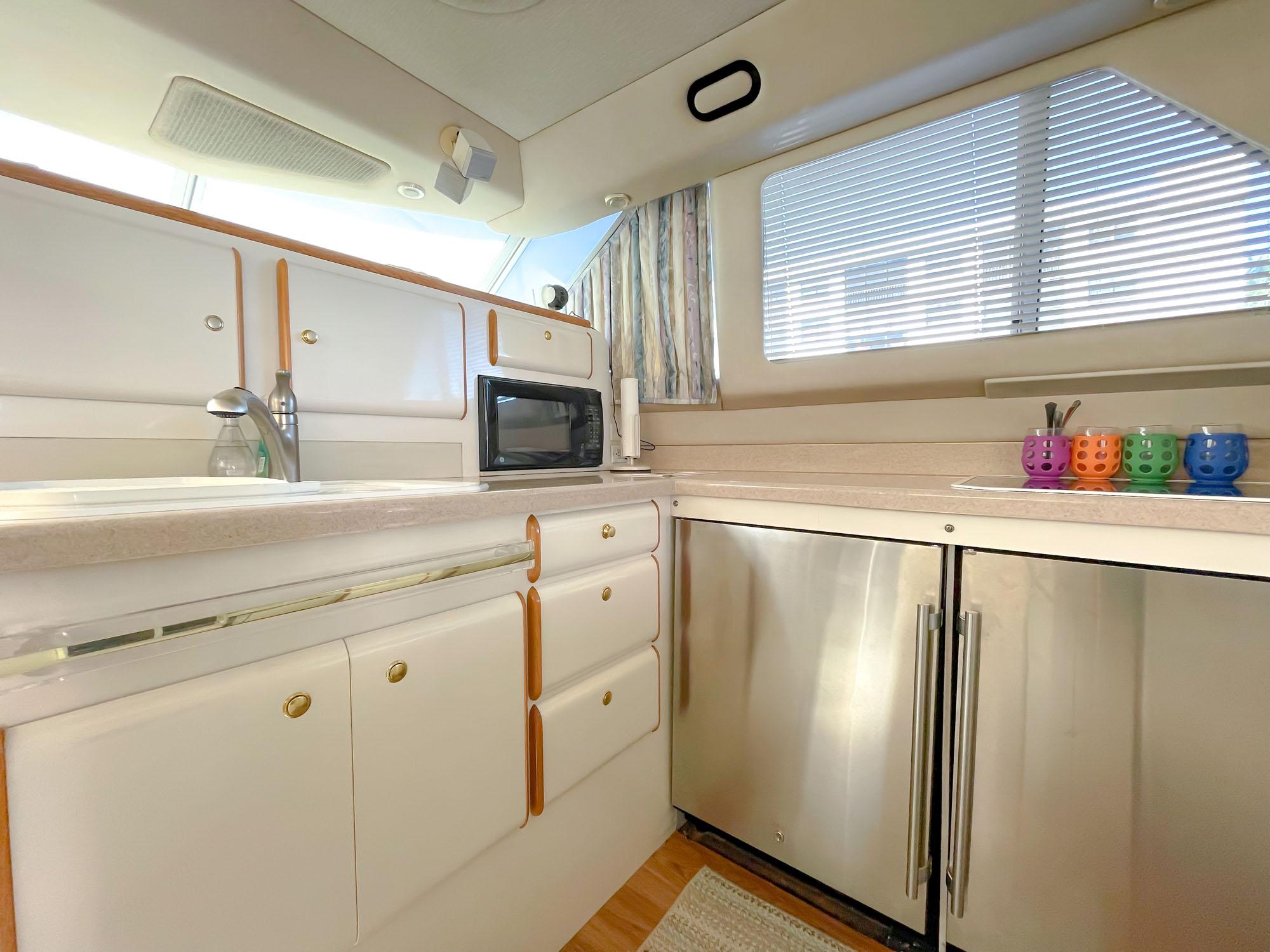 New Summit Professional stainless-steel Fridge /Freezer