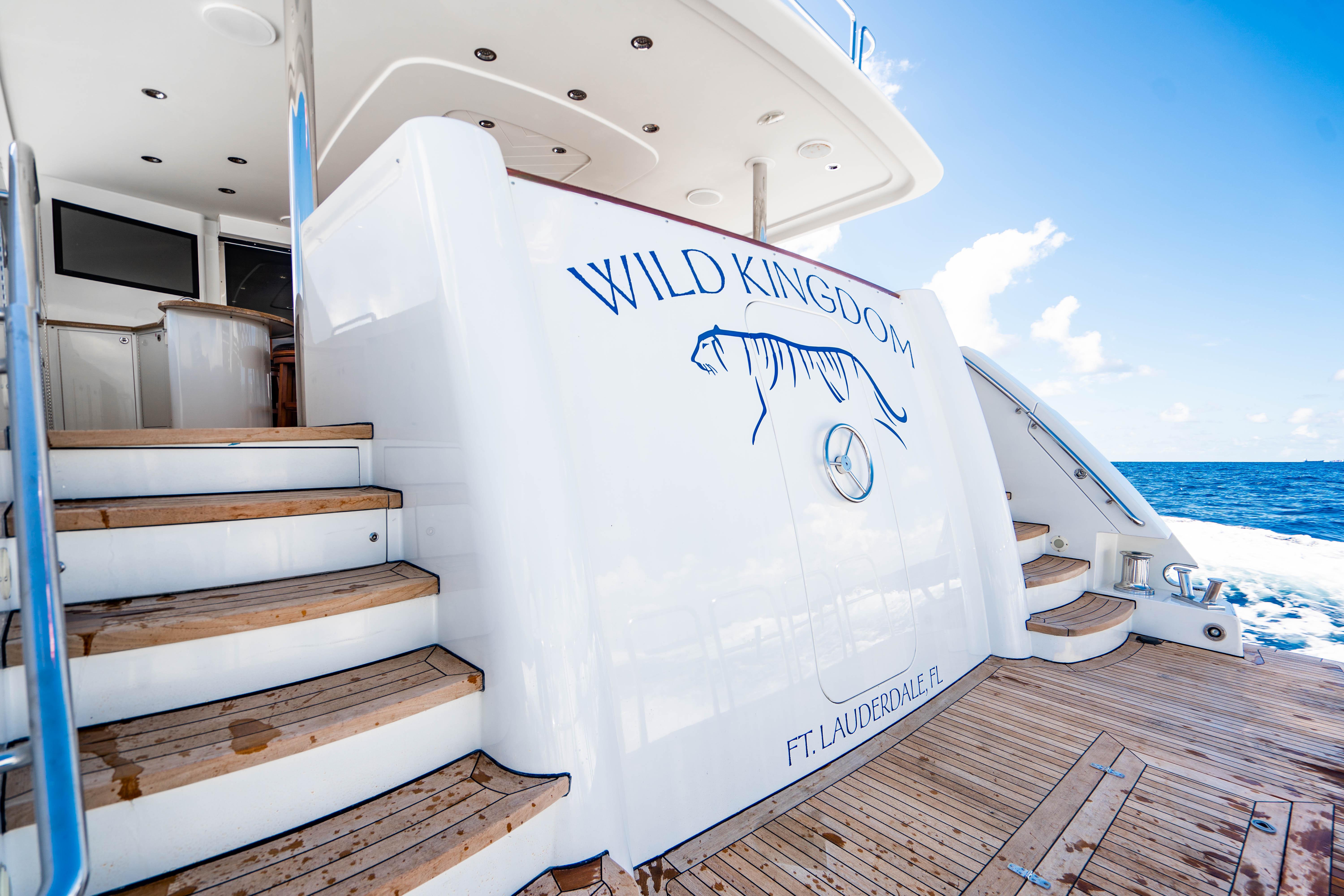 wild kingdom yacht for sale