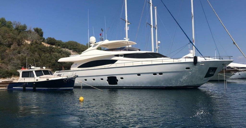 2012 ferretti yachts 881 south of turkey for sale