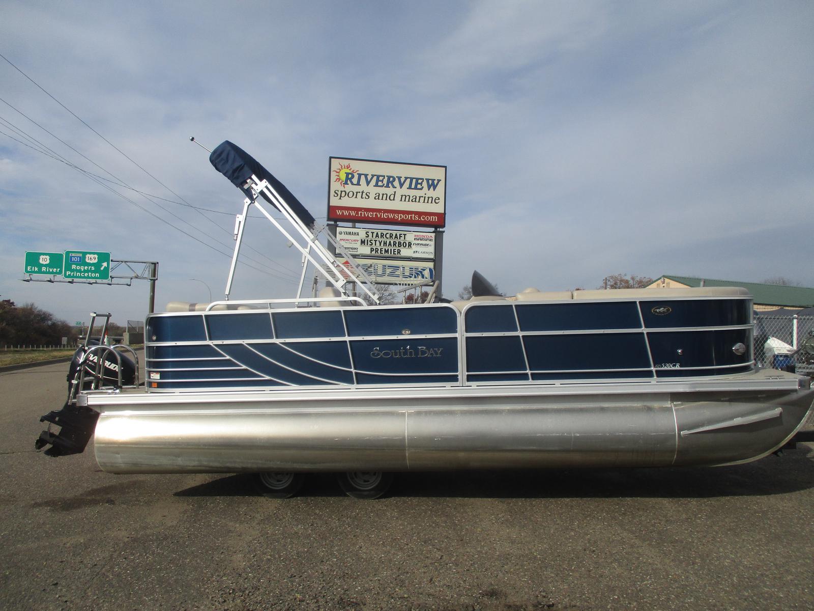 2012 SOUTH BAY 520CR With A 50HP Evinrude ETEC Motor
