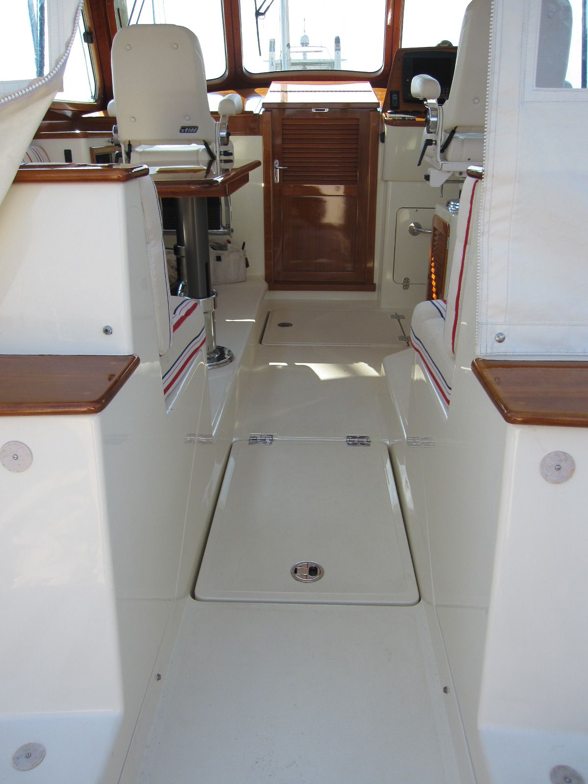 Entry to Helm Deck