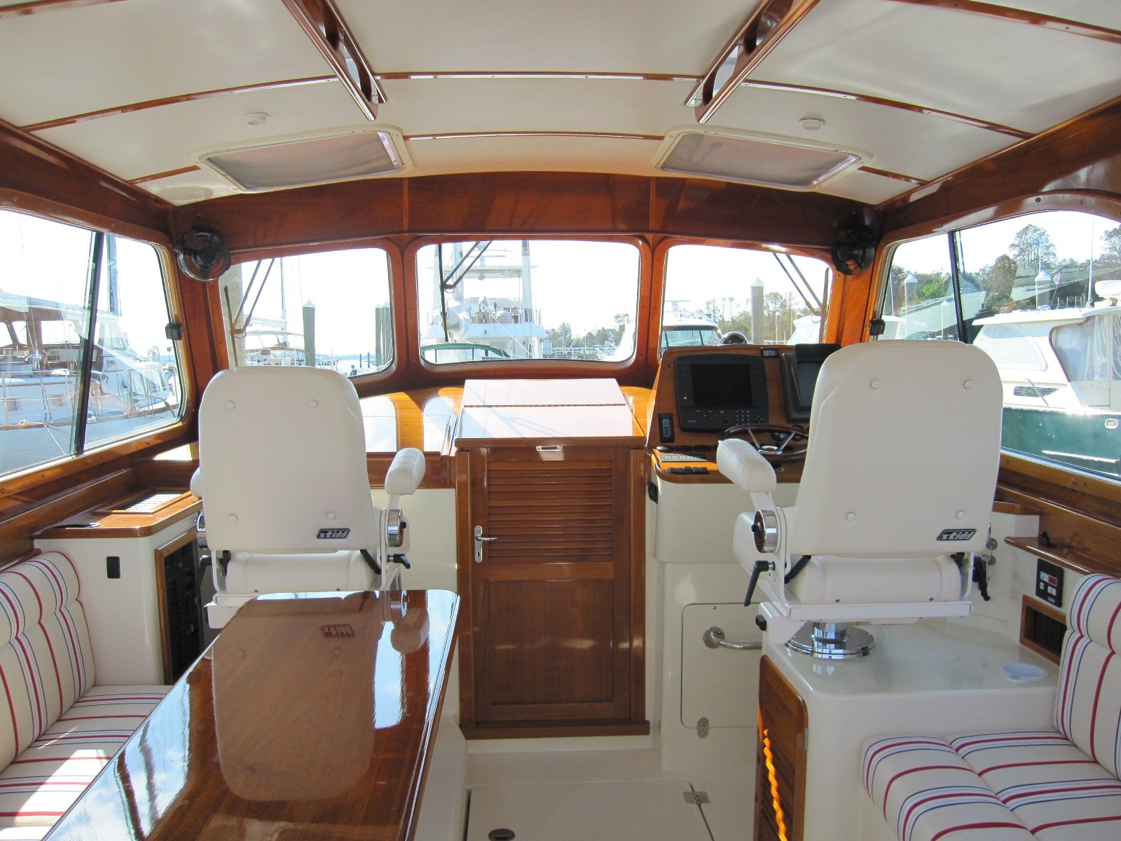 Cockpit Looking Forward